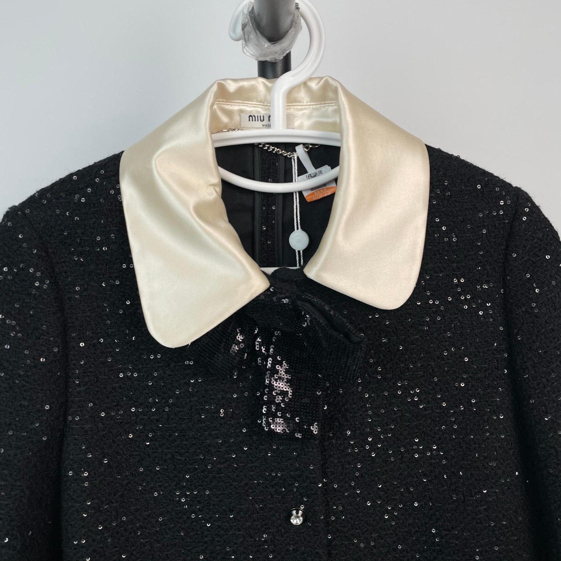 Miu Miu Miu Miu Black Jacket 36 Women Size S / US 4 / IT 40 - 3 Thumbnail