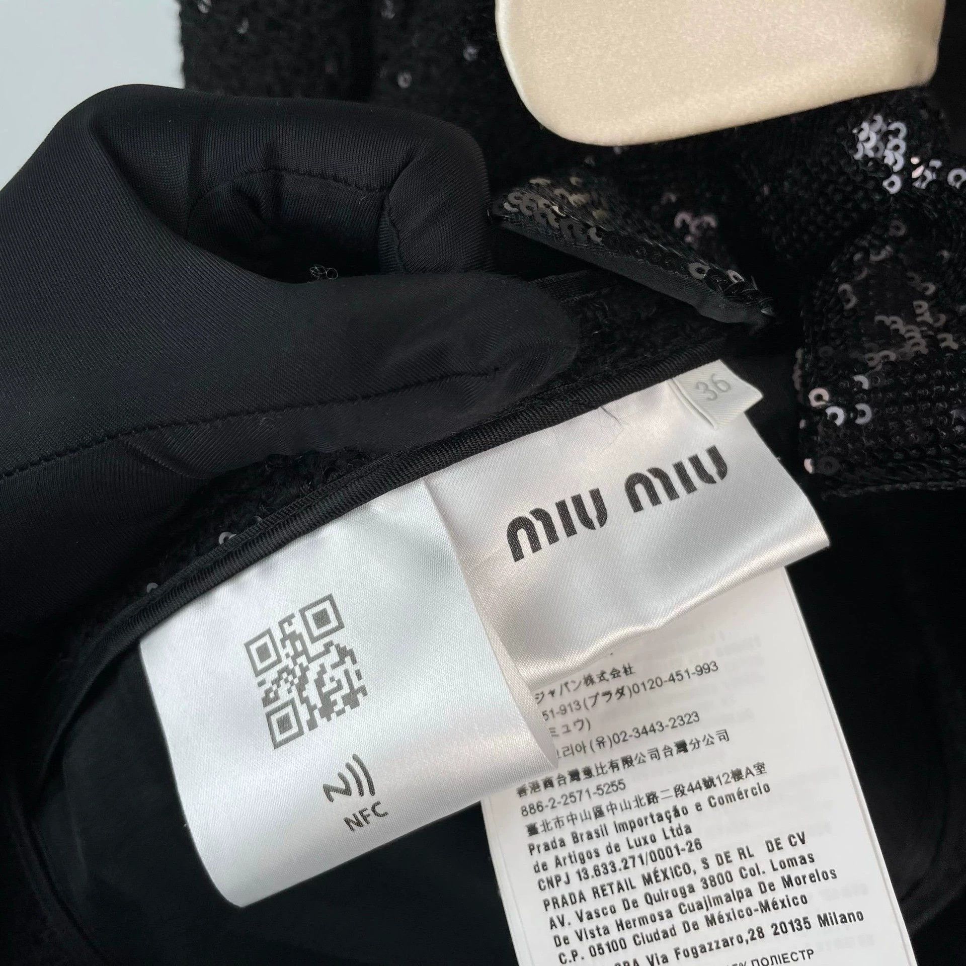 Miu Miu Miu Miu Black Jacket 36 Women Size S / US 4 / IT 40 - 6 Thumbnail