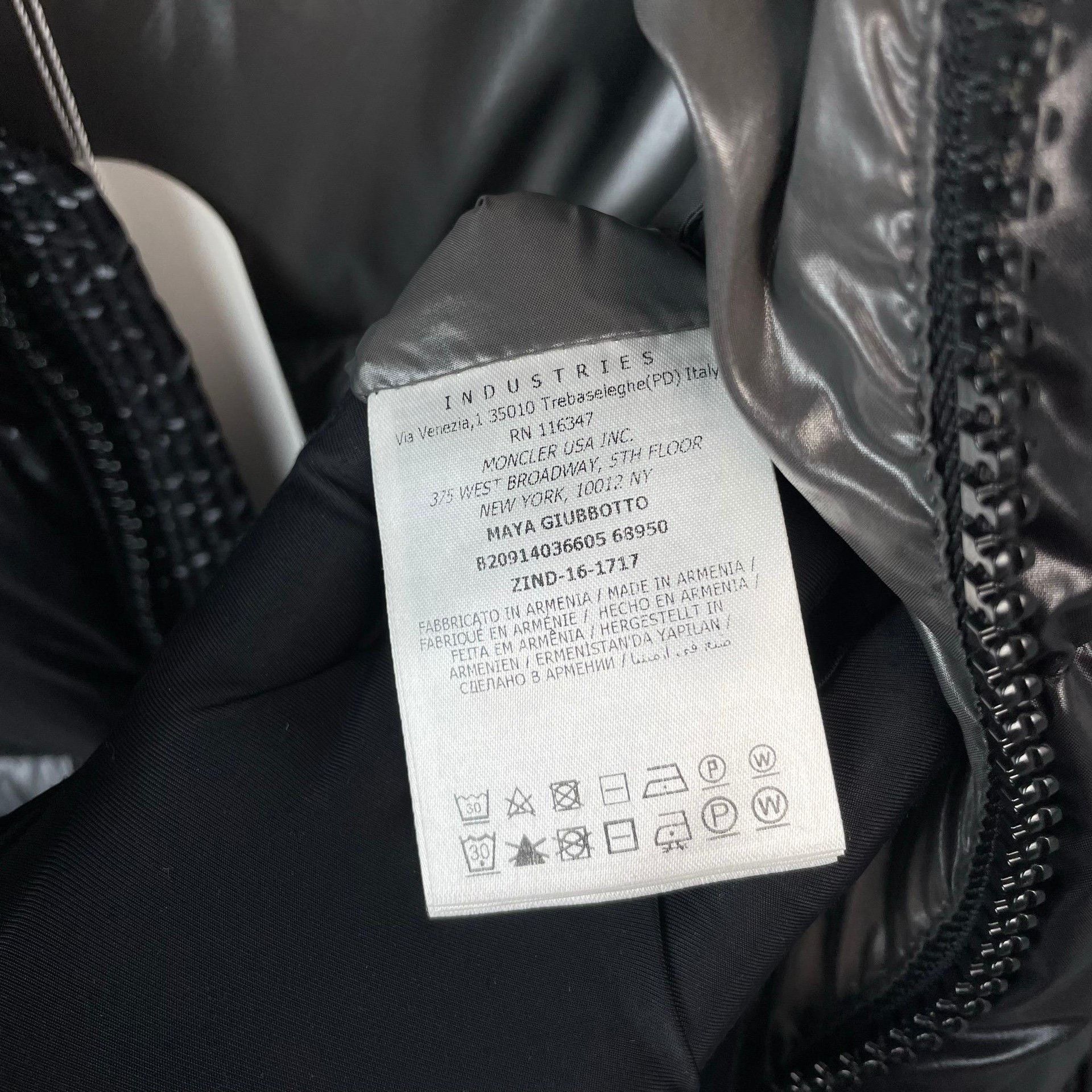 Moncler Moncler Black Heavy Coat M Men Size US M / EU 48-50 / 2 - 8 Thumbnail