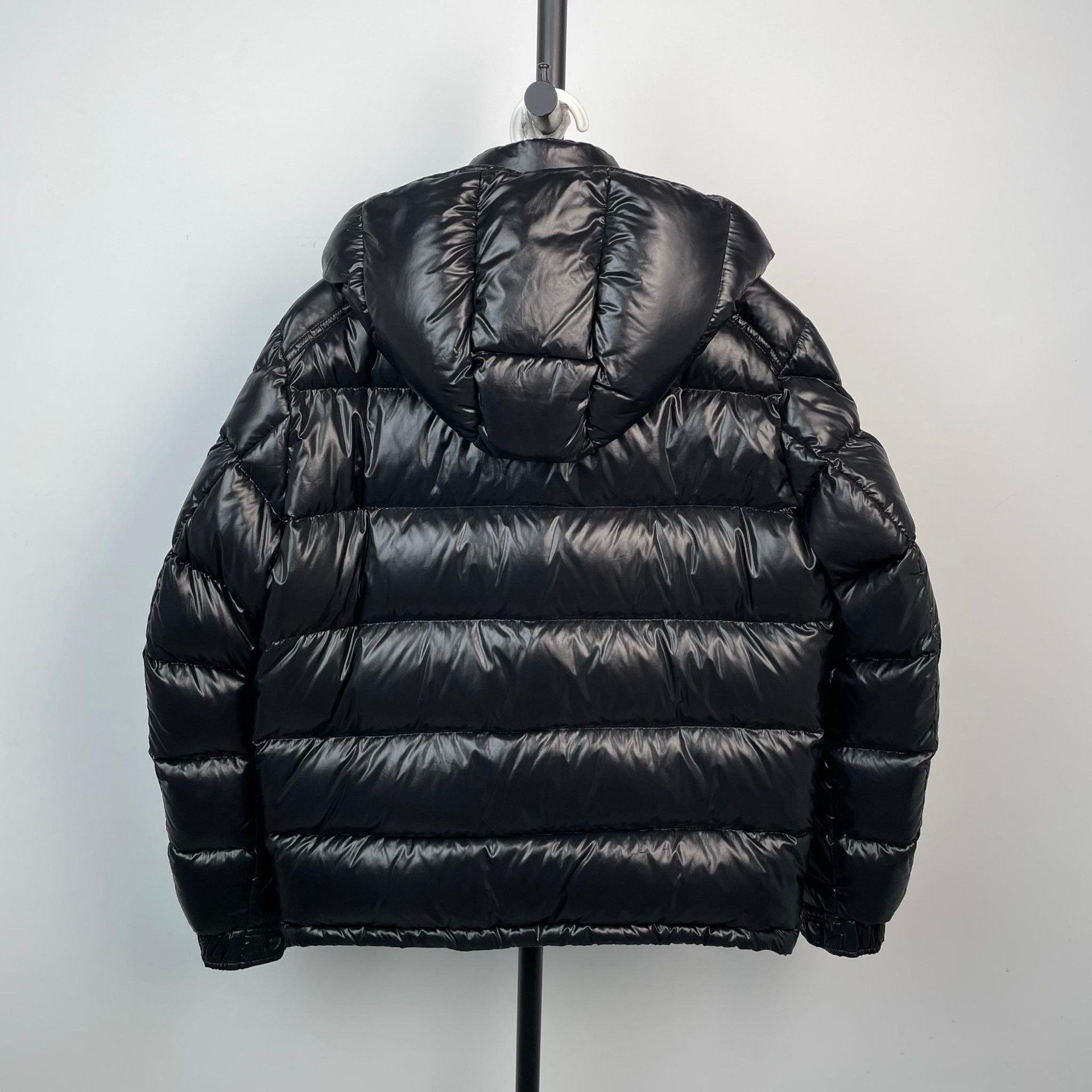 Moncler Moncler Black Heavy Coat M Men Size US M / EU 48-50 / 2 - 2 Thumbnail