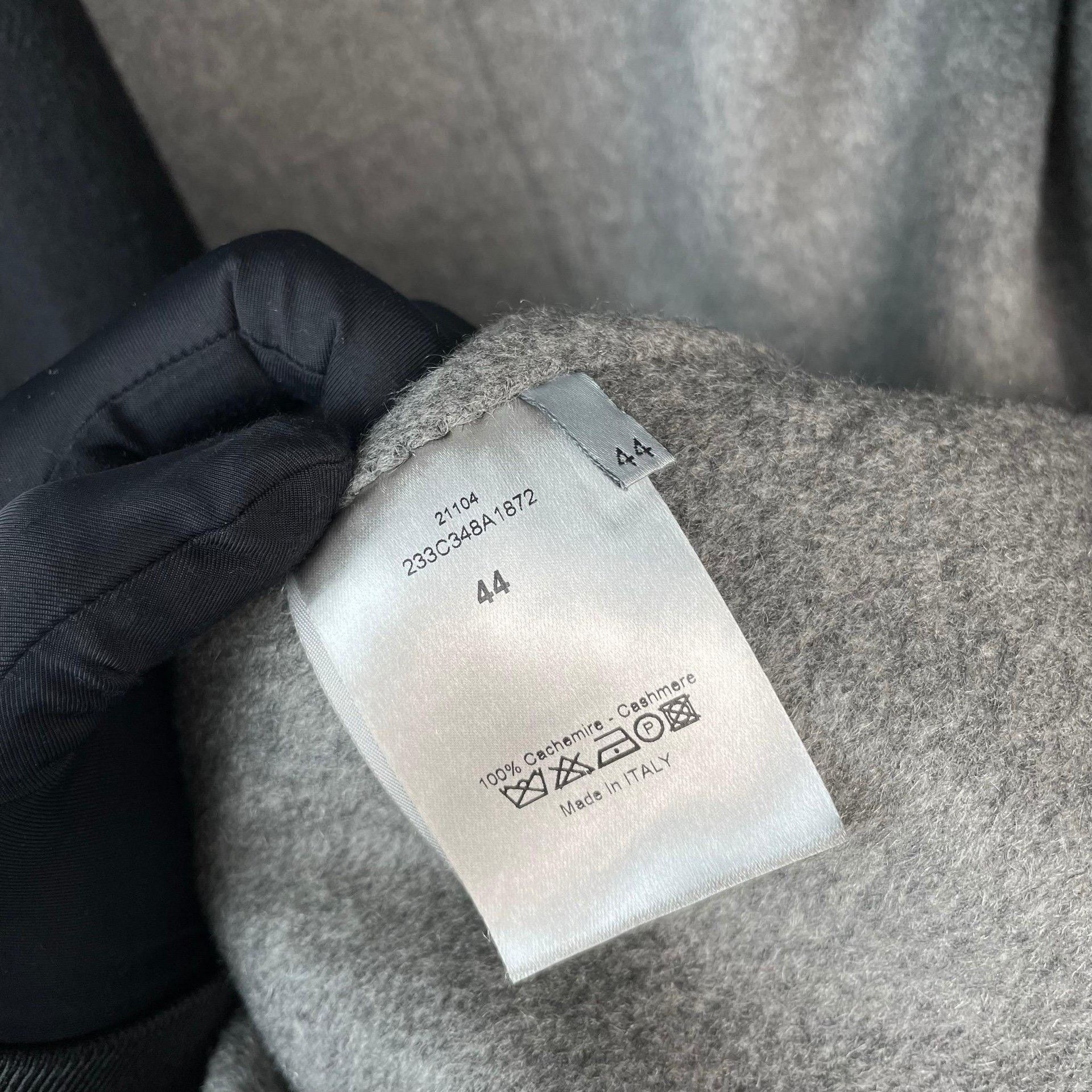 Dior Dior Formal Long Black Hoodie 44 Men Size US L / EU 52-54 / 3 - 6 Thumbnail