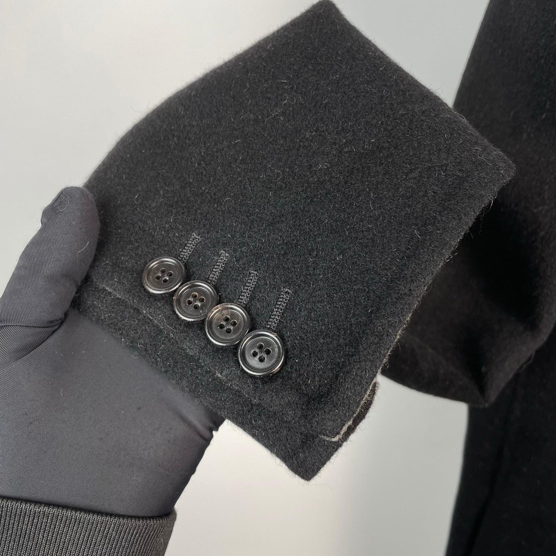 Dior Dior Formal Long Black Hoodie 44 Men Size US L / EU 52-54 / 3 - 9 Thumbnail
