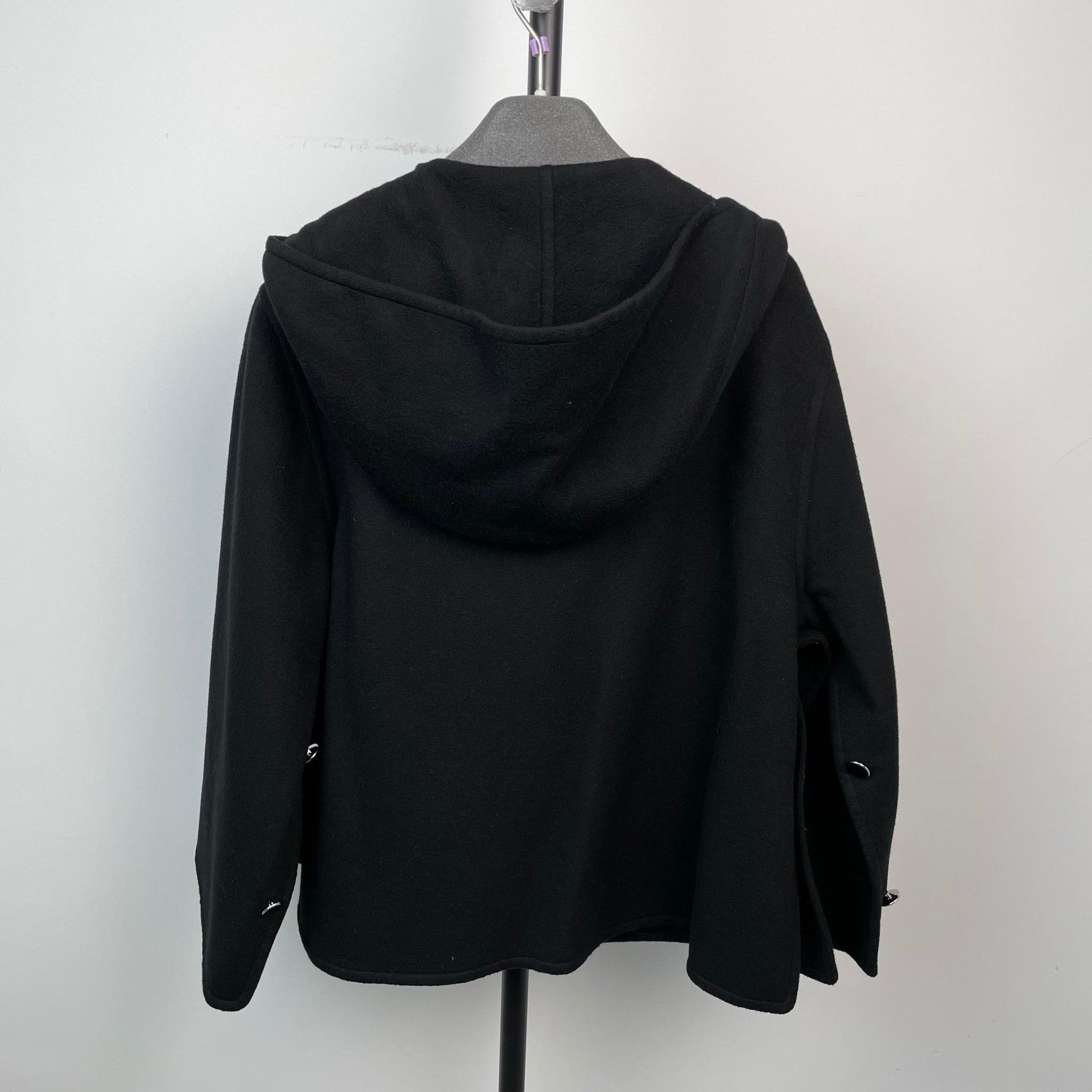 Hermes Hermes Black Jacket S Women Size S / US 4 / IT 40 - 2 Thumbnail