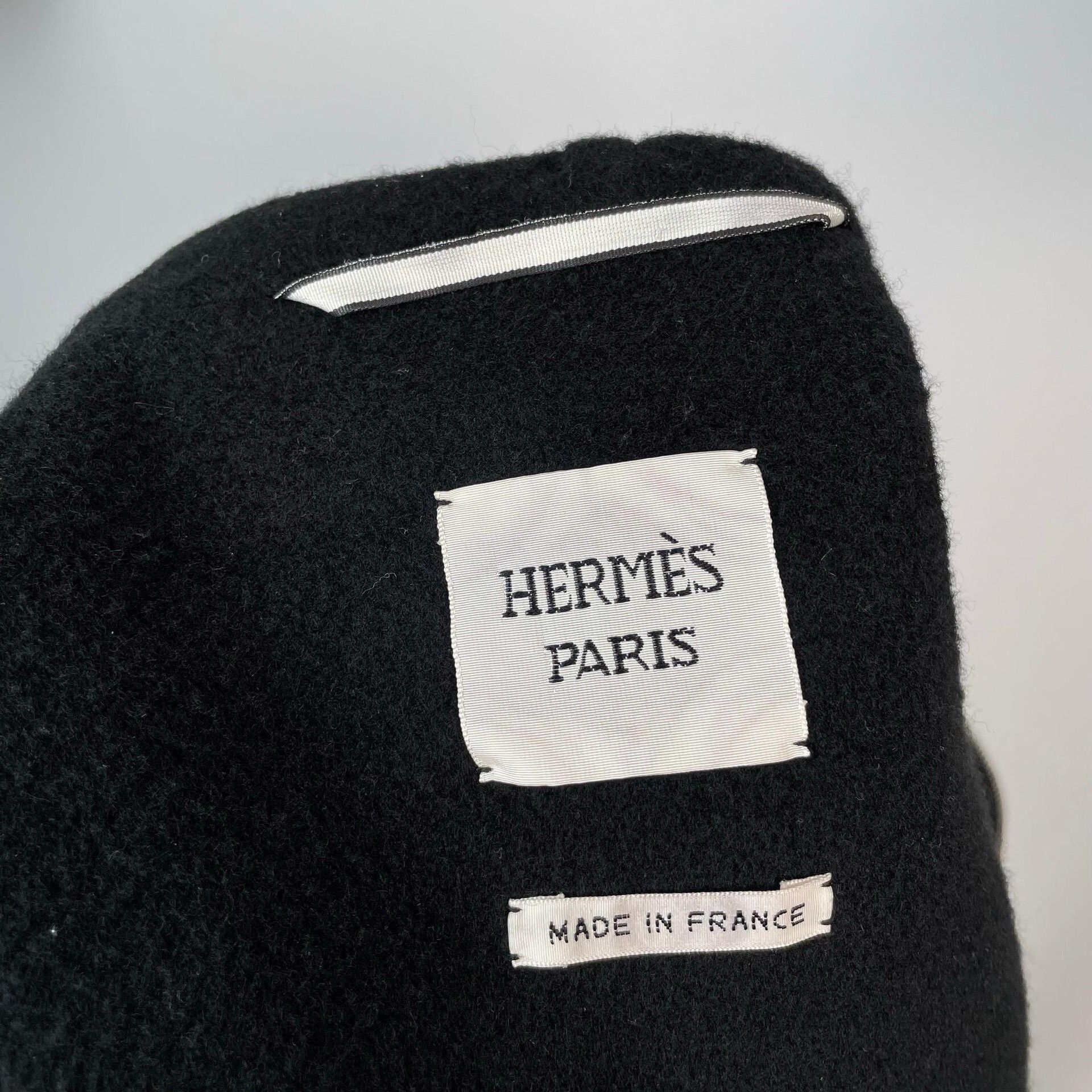 Hermes Hermes Black Jacket S Women Size S / US 4 / IT 40 - 9 Thumbnail