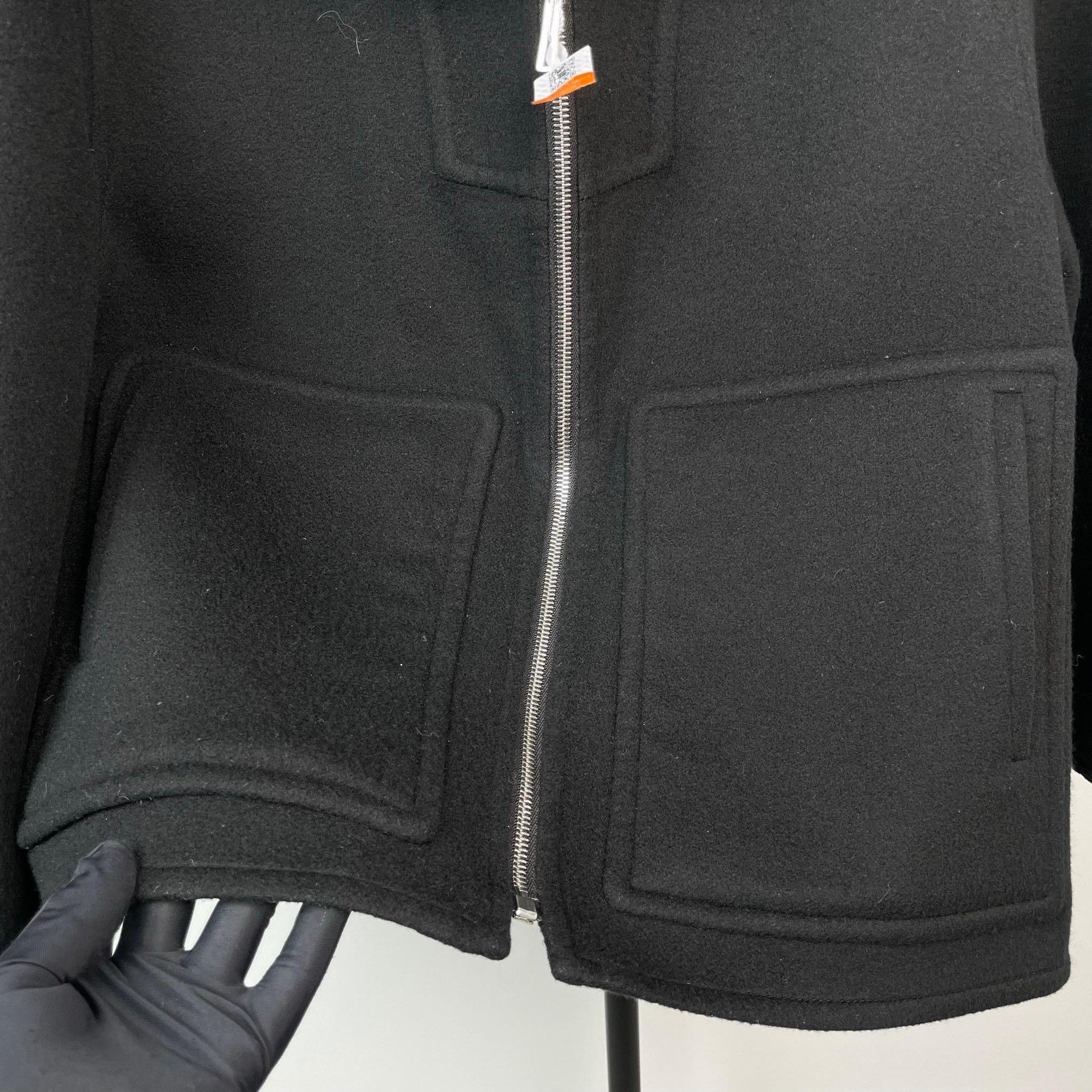 Hermes Hermes Black Jacket S Women Size S / US 4 / IT 40 - 3 Thumbnail
