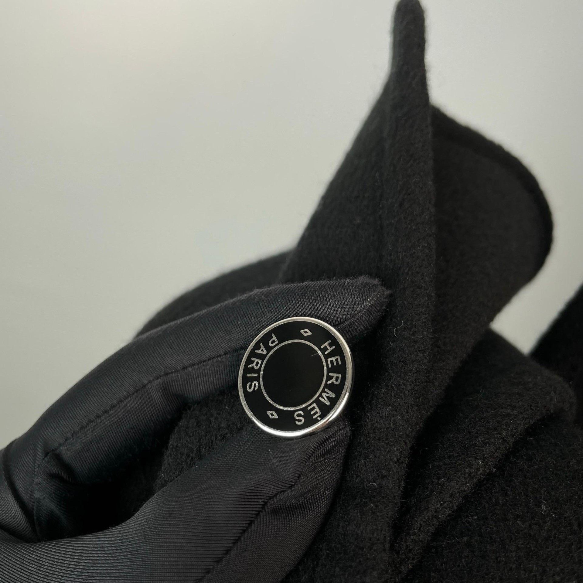 Hermes Hermes Black Jacket S Women Size S / US 4 / IT 40 - 4 Thumbnail