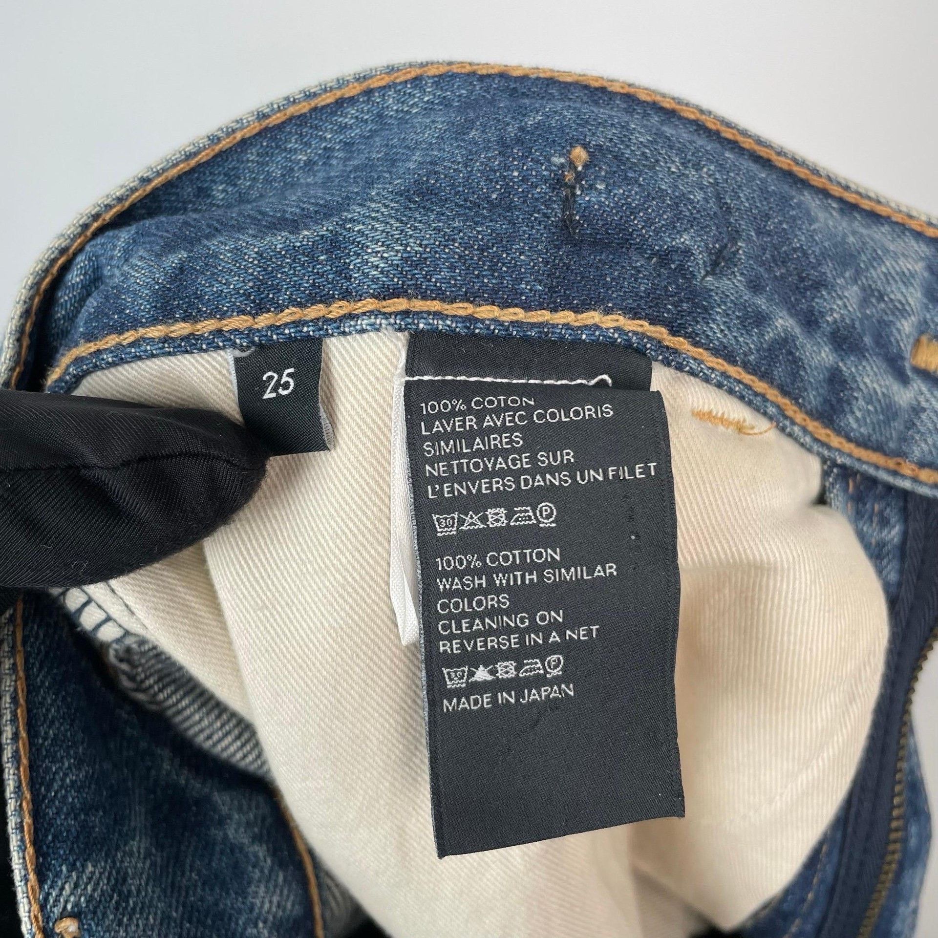 Celine Celine Denim Blue Jeans 25 Women Size 25" / US 0 / IT 36 - 7 Thumbnail