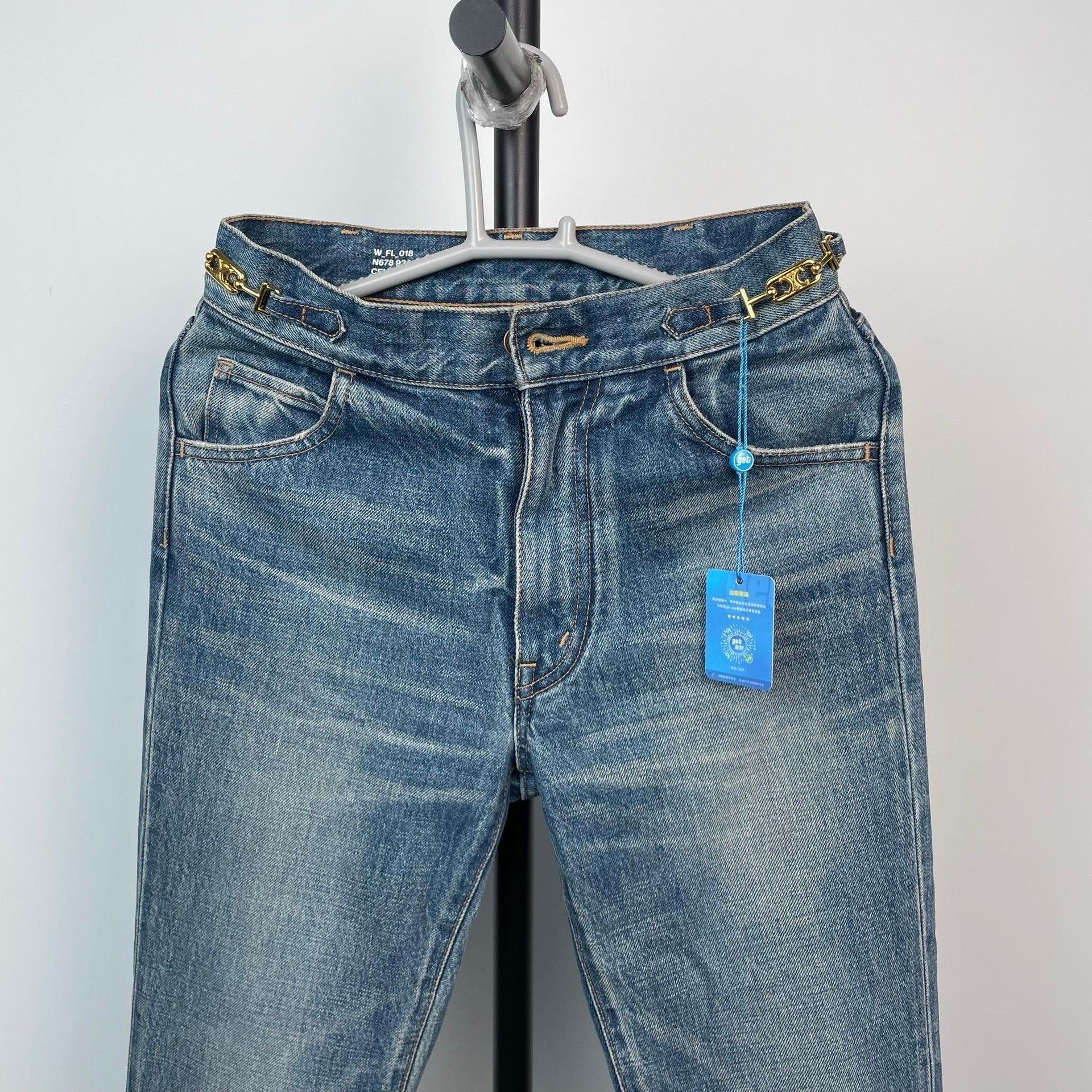 Celine Celine Denim Blue Jeans 25 Women Size 25" / US 0 / IT 36 - 3 Thumbnail