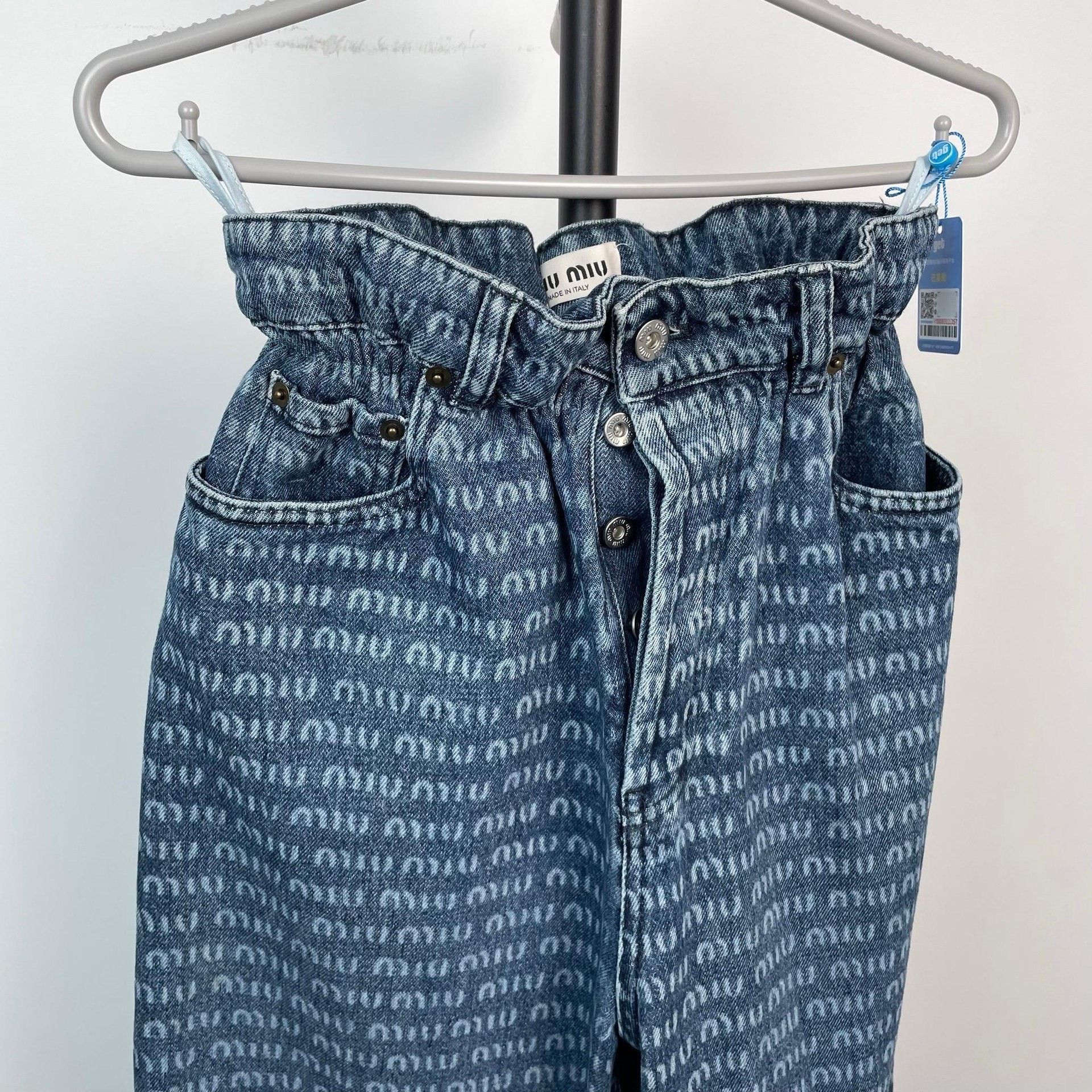 Miu Miu Miu Miu Blue Jeans S Women Size 26" / US 2 / IT 38 - 3 Thumbnail