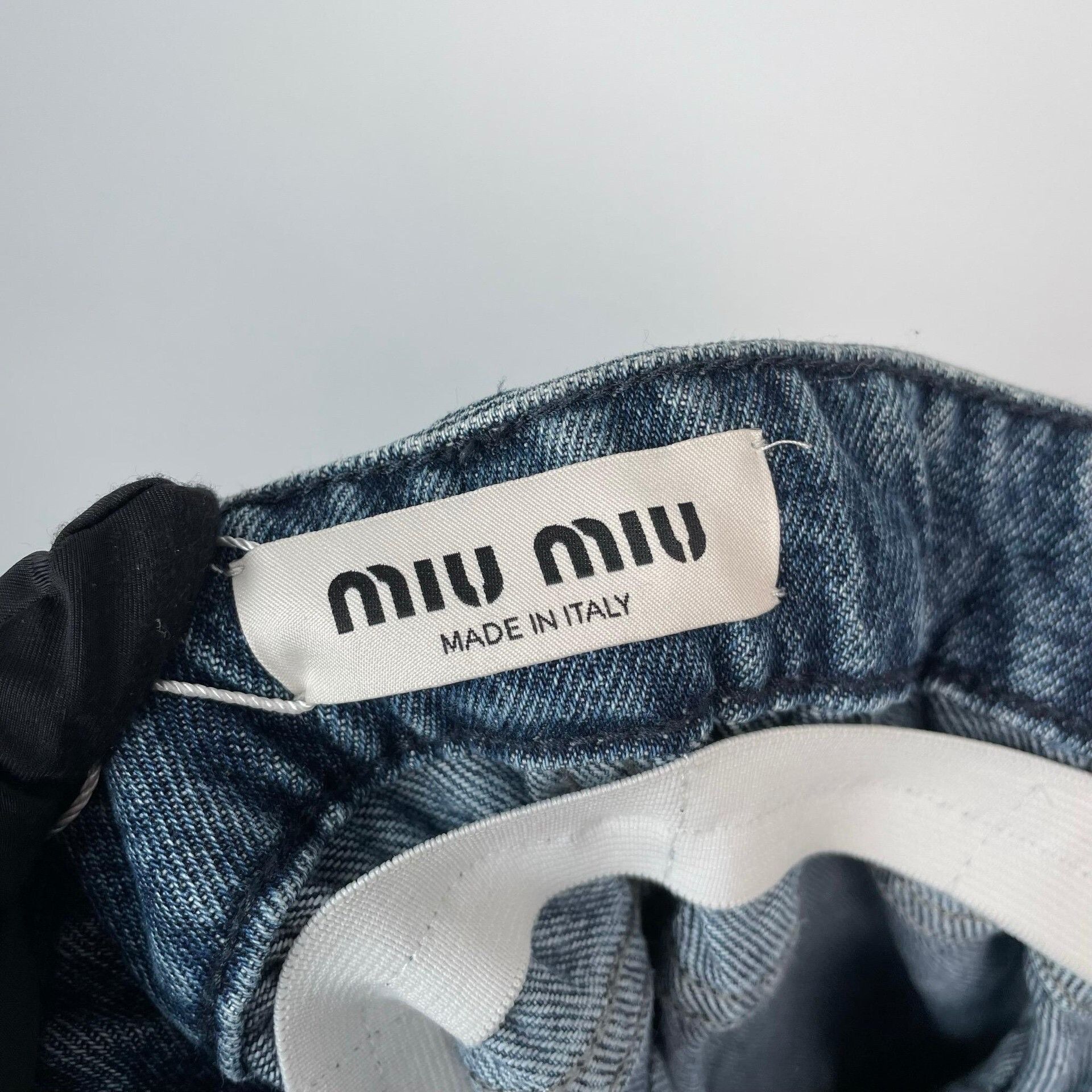 Miu Miu Miu Miu Blue Jeans S Women Size 26" / US 2 / IT 38 - 6 Thumbnail