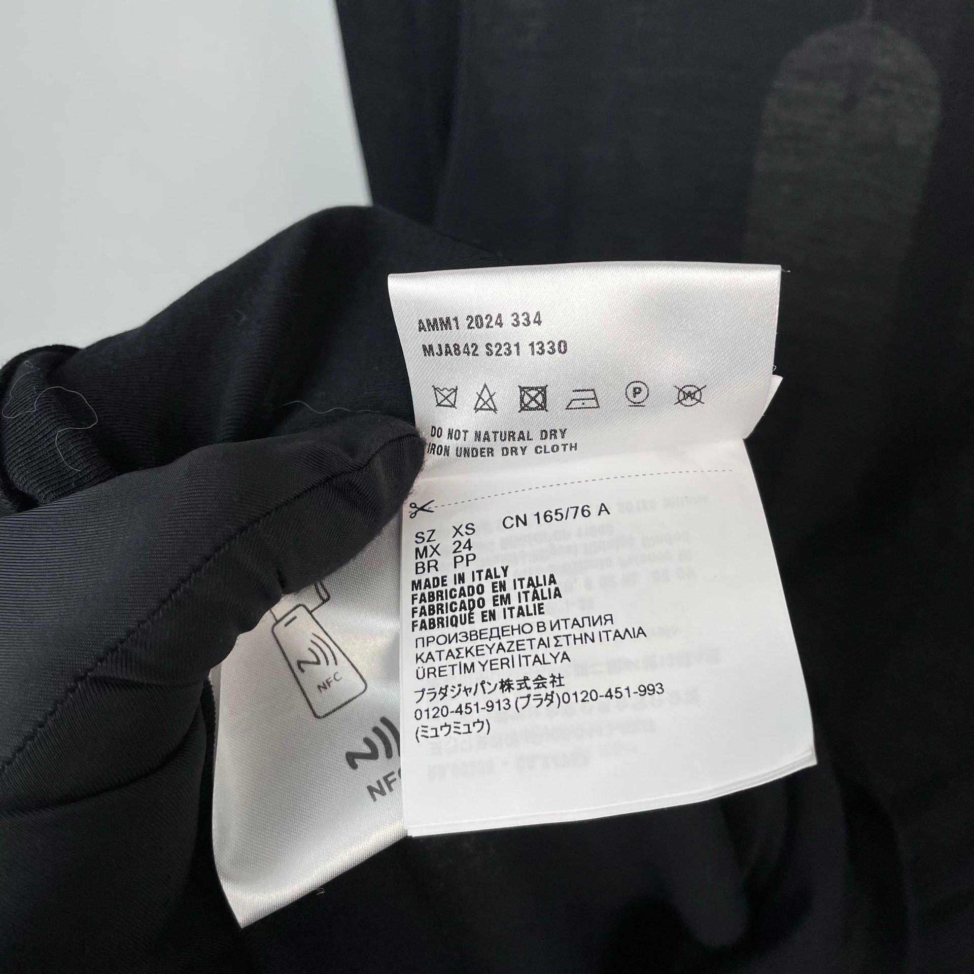 Miu Miu Miu Miu Gray T-Shirt XS Women Size XS / US 0-2 / IT 36-38 - 6 Thumbnail