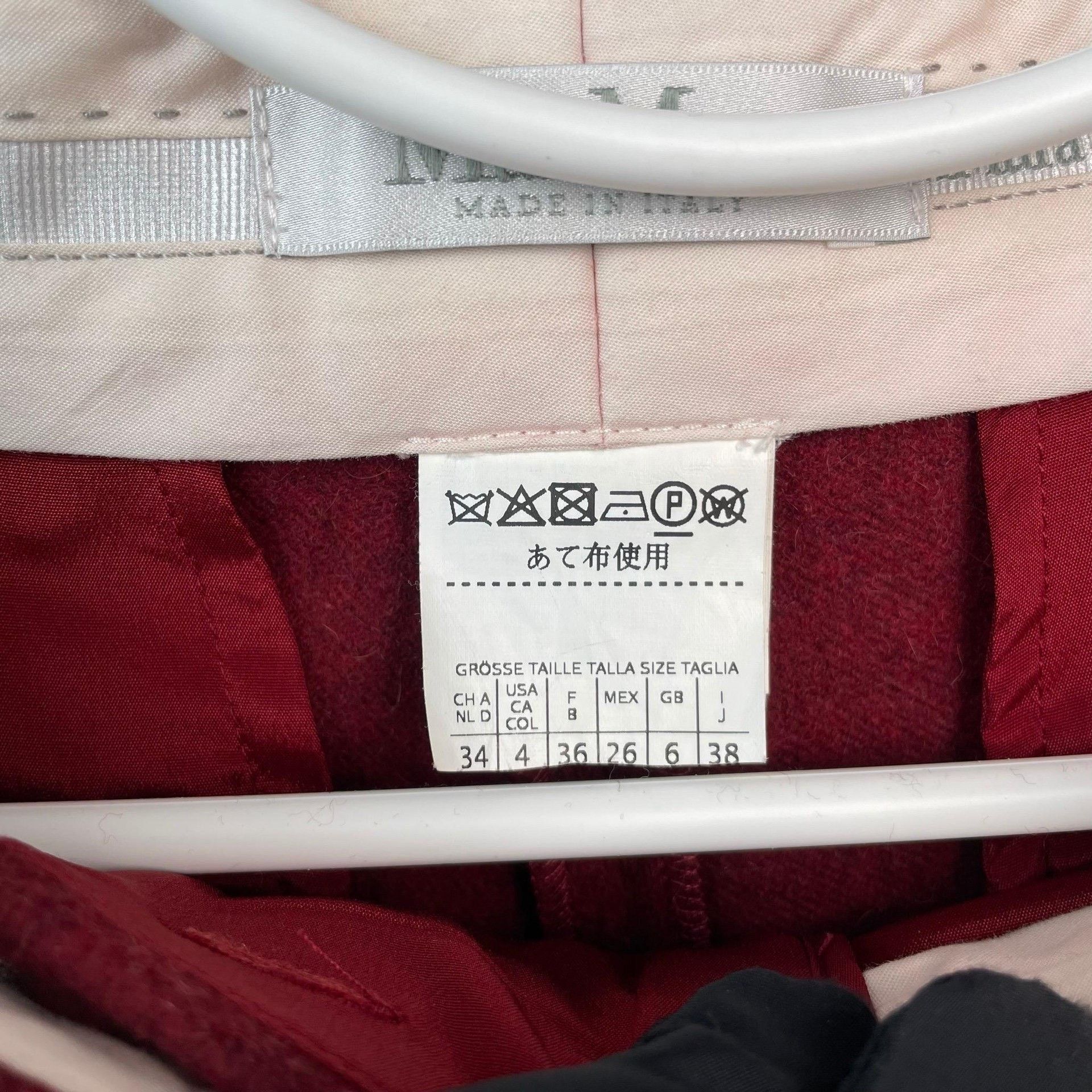 Max Mara Max Mara Formal Red Jacket 38 Women Size S / US 4 / IT 40 - 6 Thumbnail