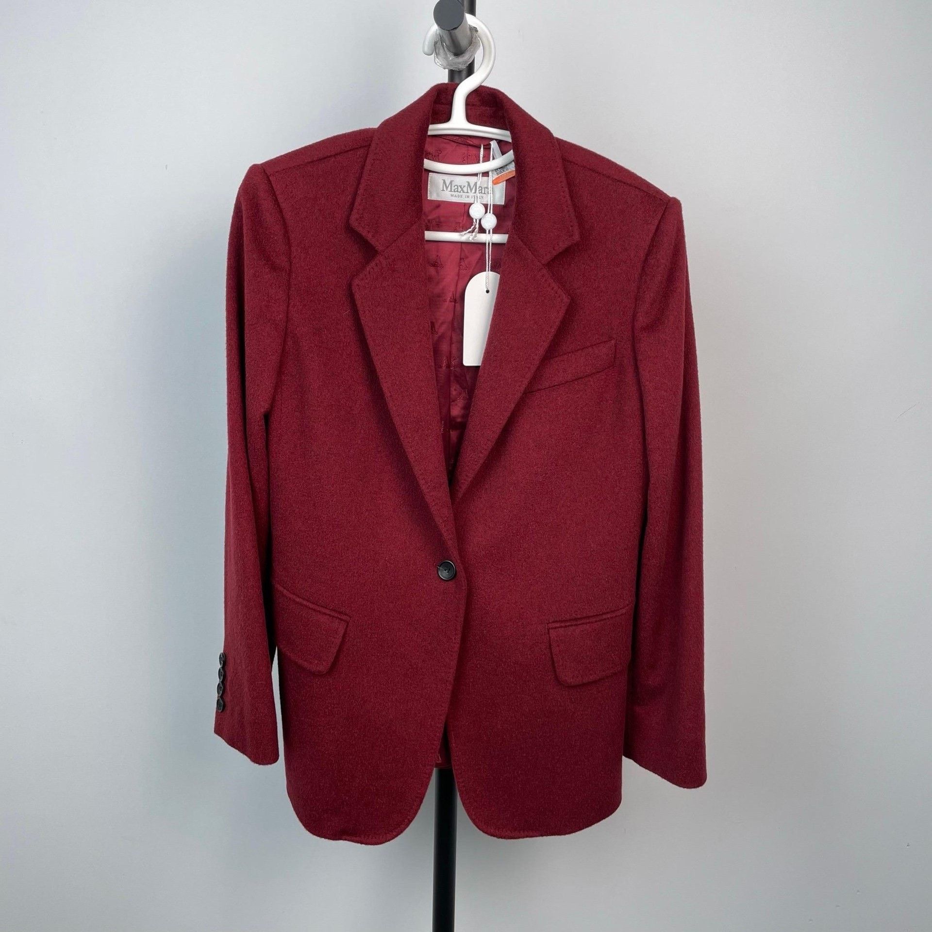 Max Mara Max Mara Formal Red Jacket 38 Women Size S / US 4 / IT 40 - 3 Thumbnail