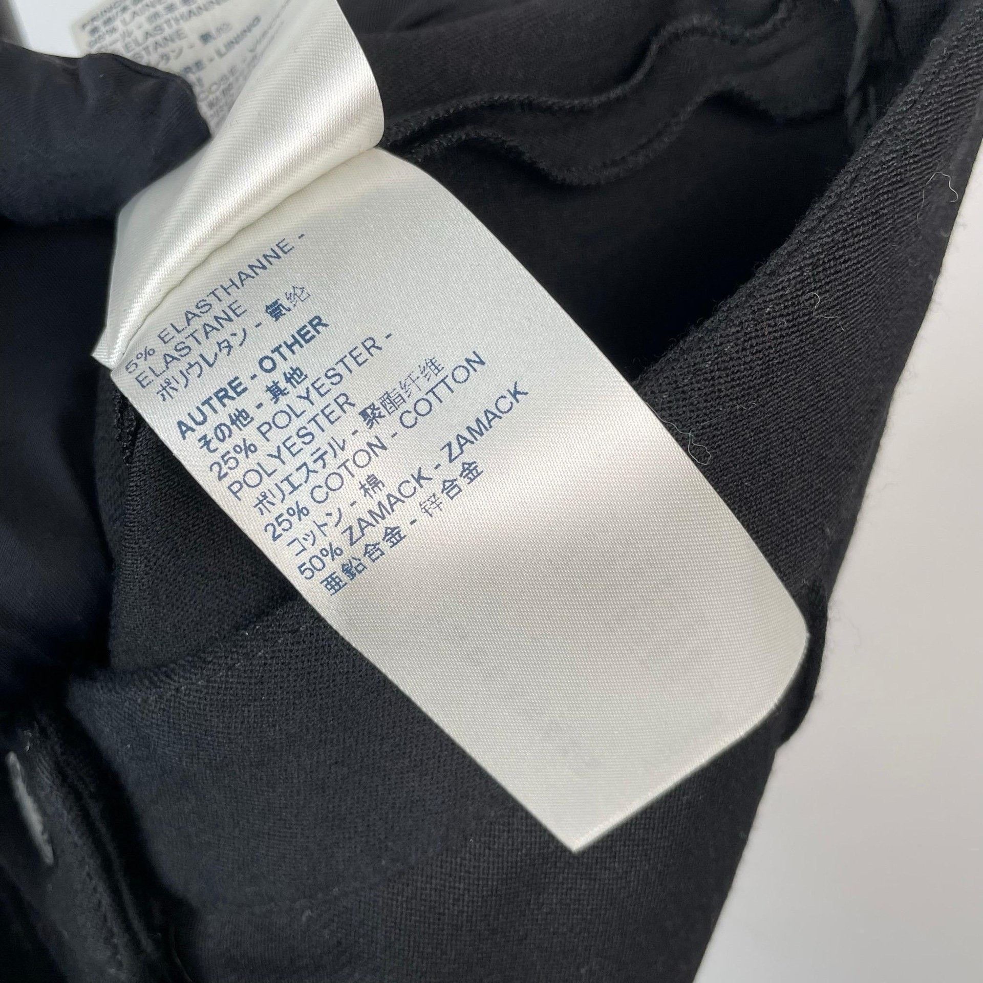 Louis Vuitton Louis Vuitton Black Casual Pants 36 Men Size US 36 / EU 52 - 9 Thumbnail