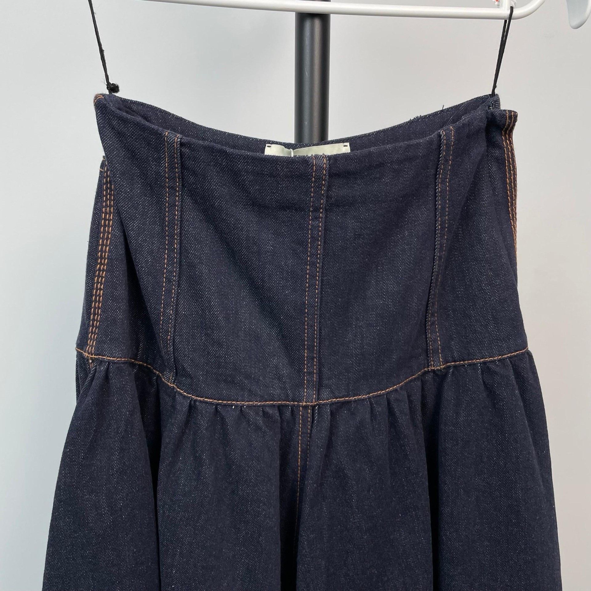 Fendi Fendi Embroidered Long Blue Skirt 36 Women Size 36" / US 14 / IT 50 - 9 Thumbnail