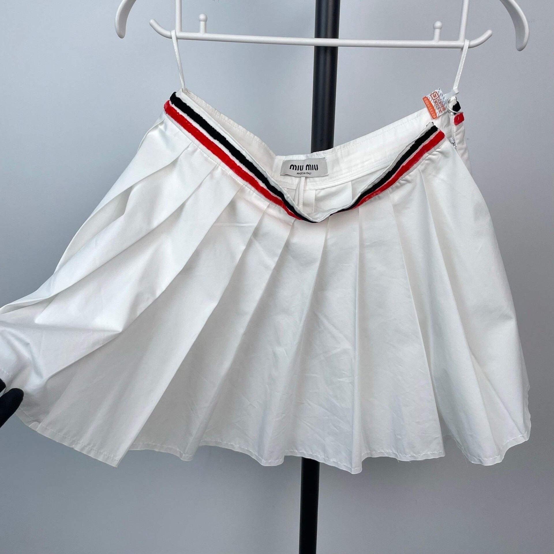 Miu Miu Miu Miu White Skirt 36 Women Size 36" / US 14 / IT 50 - 7 Thumbnail