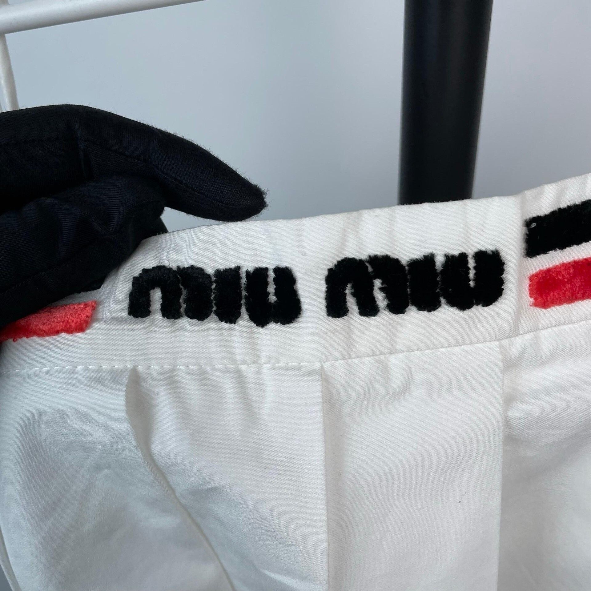 Miu Miu Miu Miu White Skirt 36 Women Size 36" / US 14 / IT 50 - 3 Thumbnail