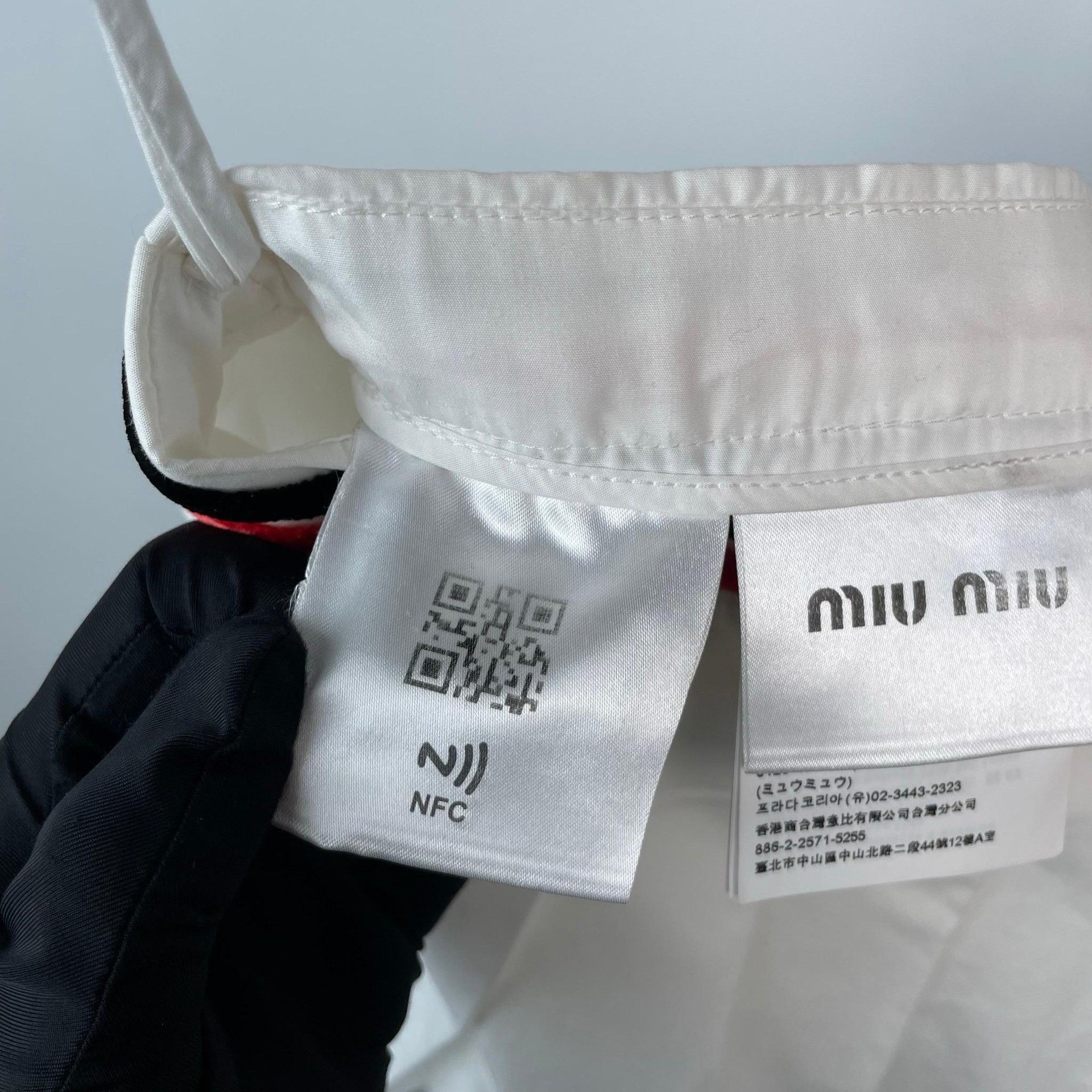 Miu Miu Miu Miu White Skirt 36 Women Size 36" / US 14 / IT 50 - 4 Thumbnail