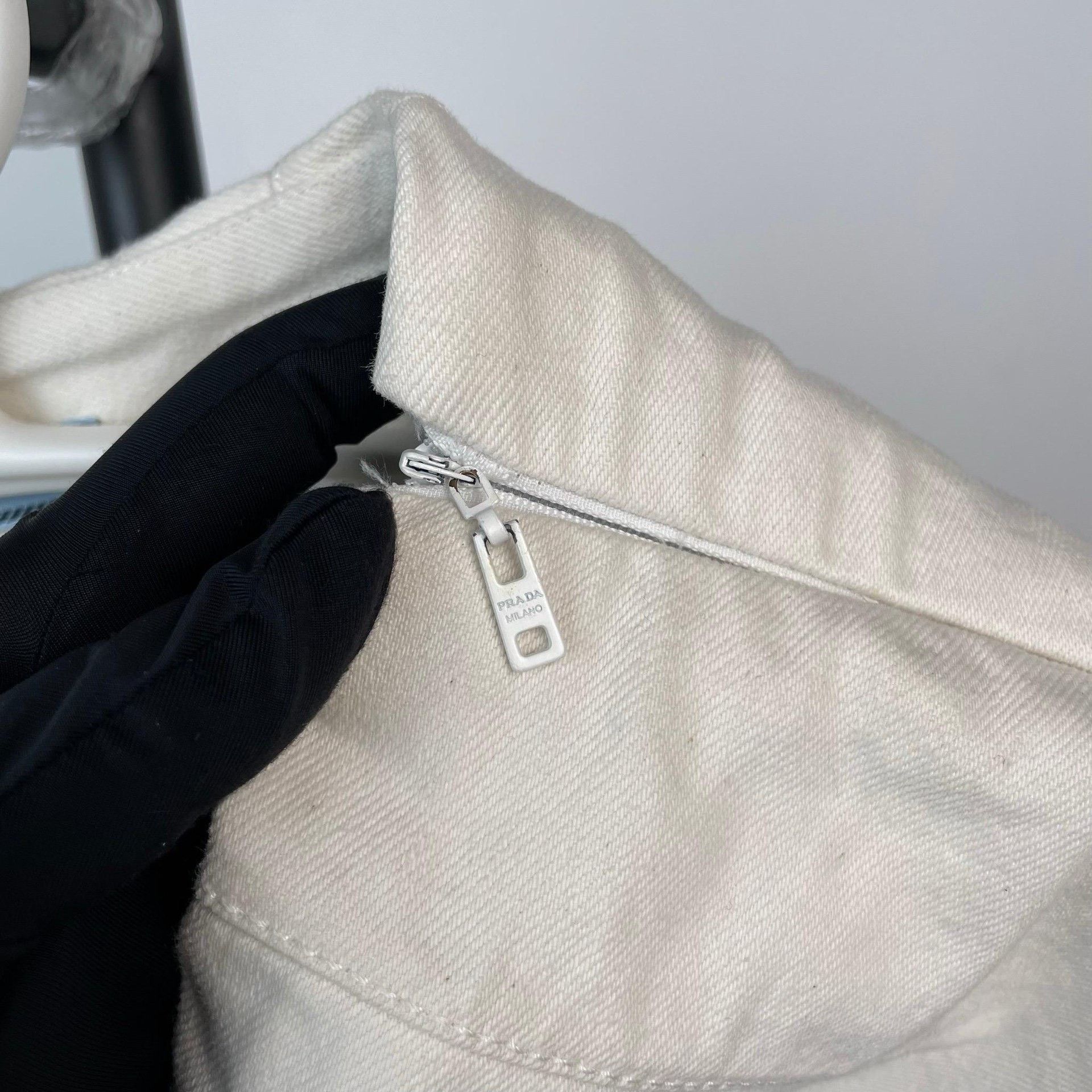 Prada Prada Denim White Jeans 40 Women Size 40" / US 18 - 8 Thumbnail