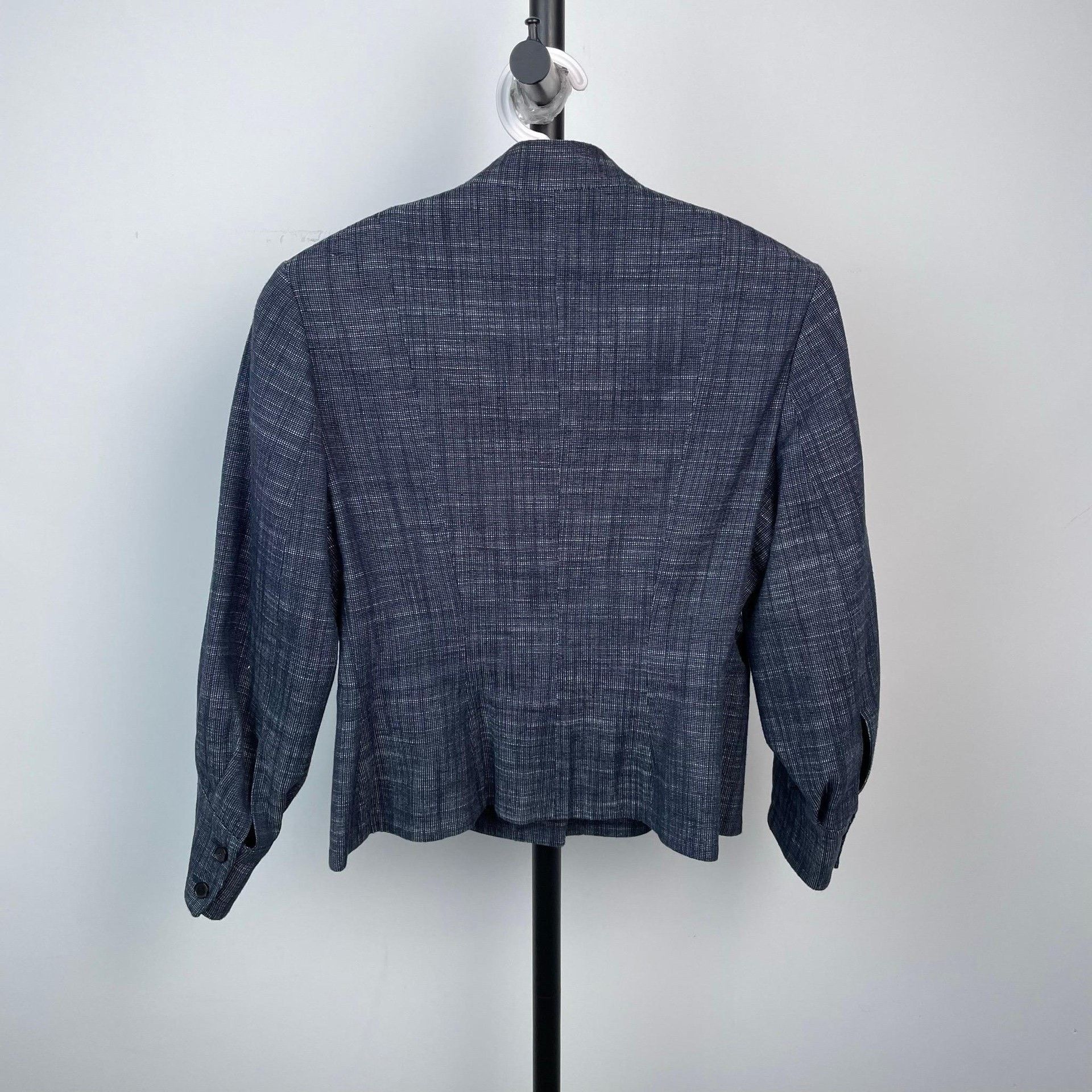 Dior Dior Cropped Cotton Blue Jacket 36 Women Size S / US 4 / IT 40 - 5 Thumbnail