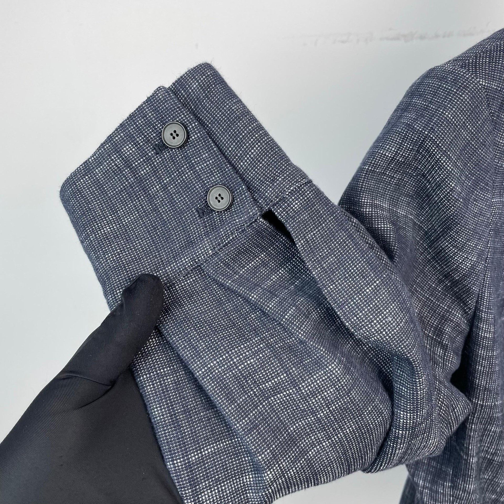 Dior Dior Cropped Cotton Blue Jacket 36 Women Size S / US 4 / IT 40 - 3 Thumbnail
