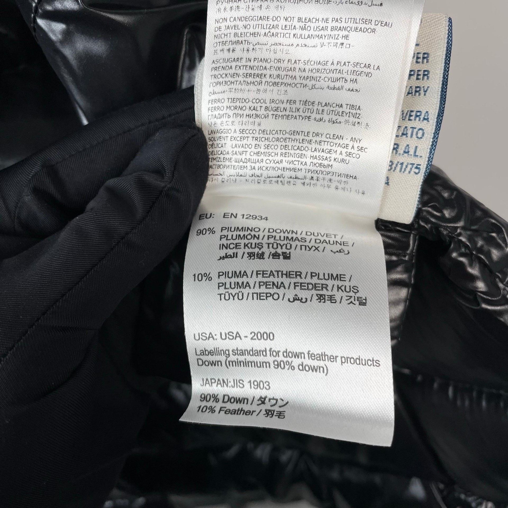 Moncler Moncler Black Down Jacket L Women Size L / US 10 / IT 46 - 6 Thumbnail