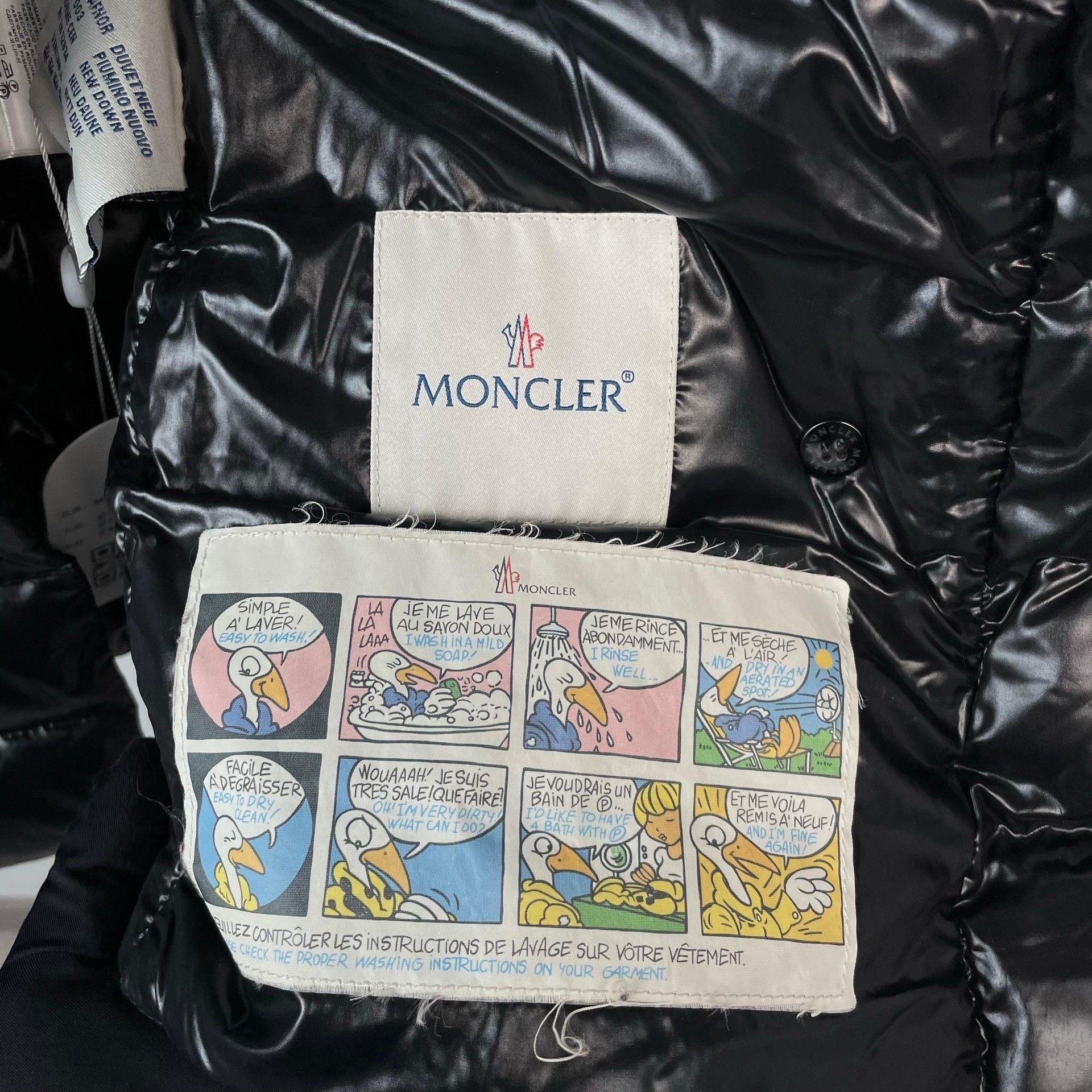 Moncler Moncler Black Down Jacket L Women Size L / US 10 / IT 46 - 5 Thumbnail