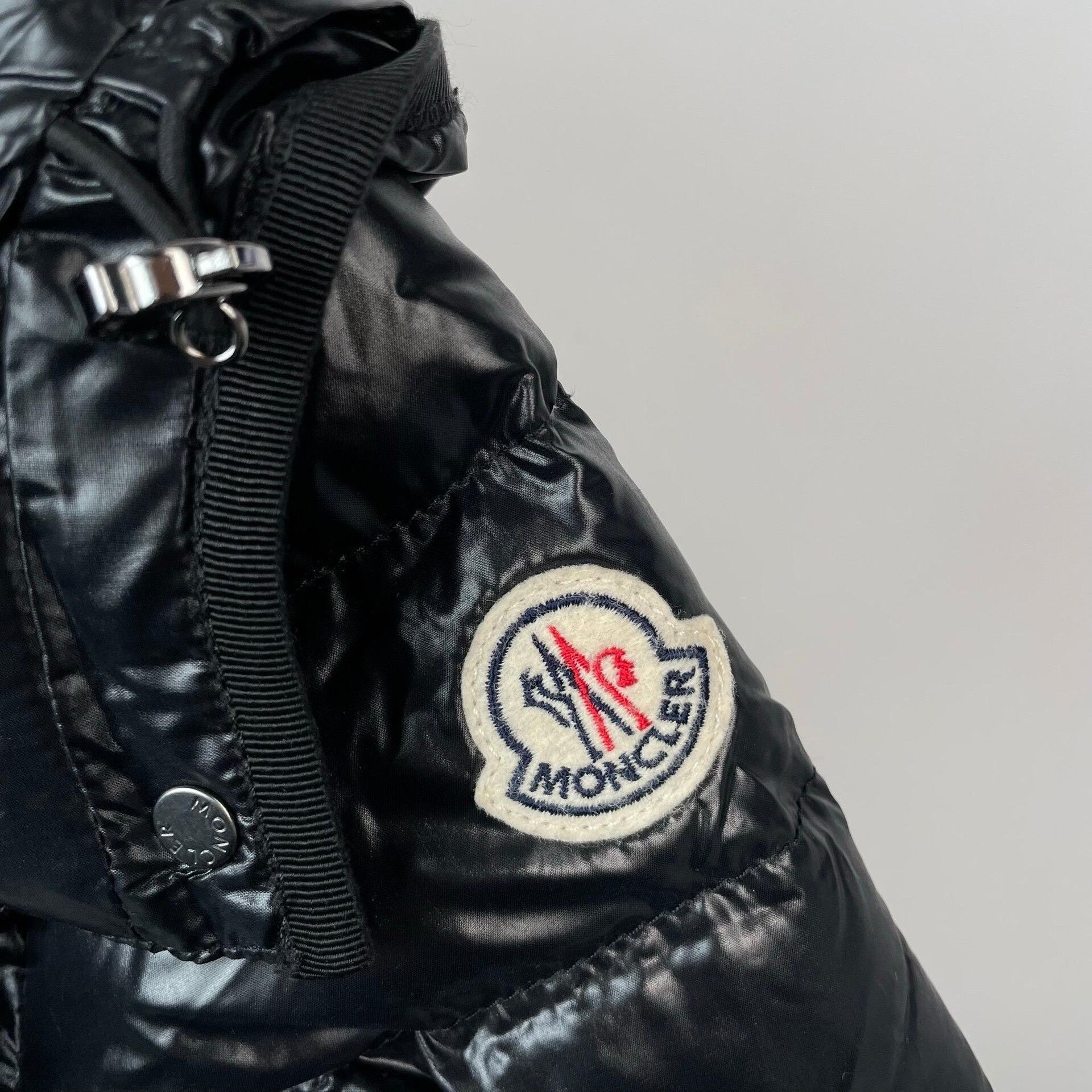 Moncler Moncler Black Down Jacket L Women Size L / US 10 / IT 46 - 9 Thumbnail