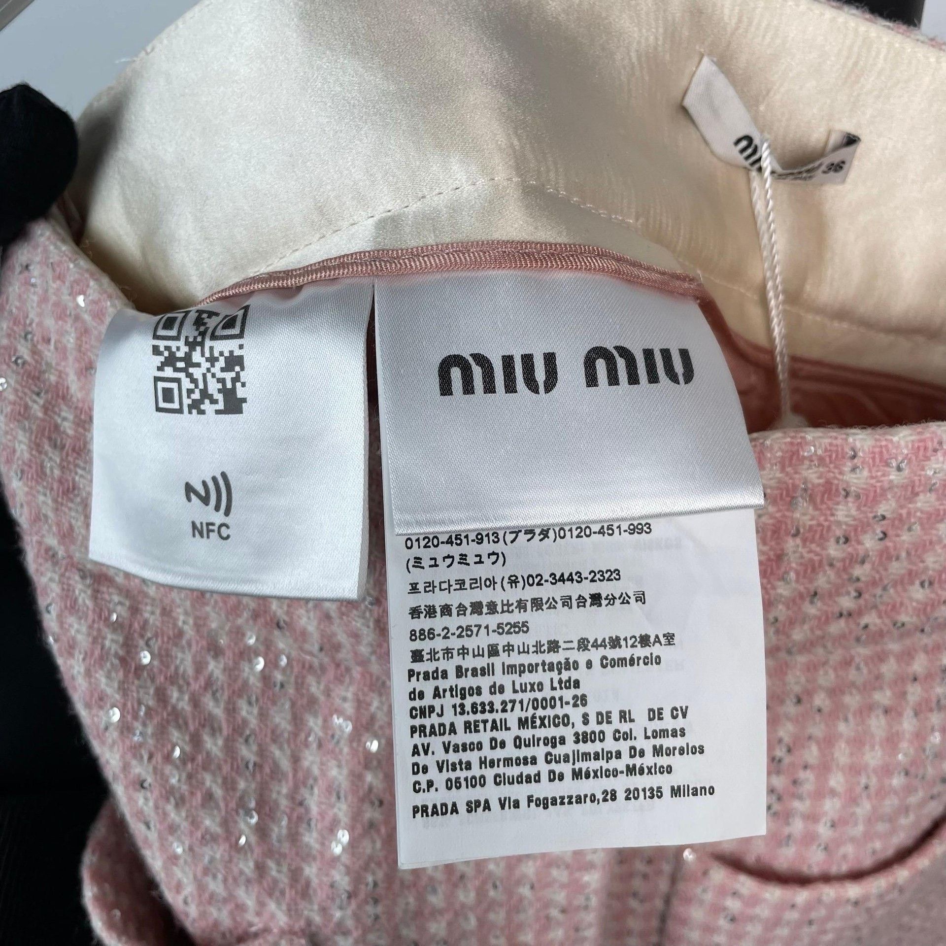 Miu Miu Miu Miu Pink Skirt 36 Women Size 36" / US 14 / IT 50 - 7 Thumbnail
