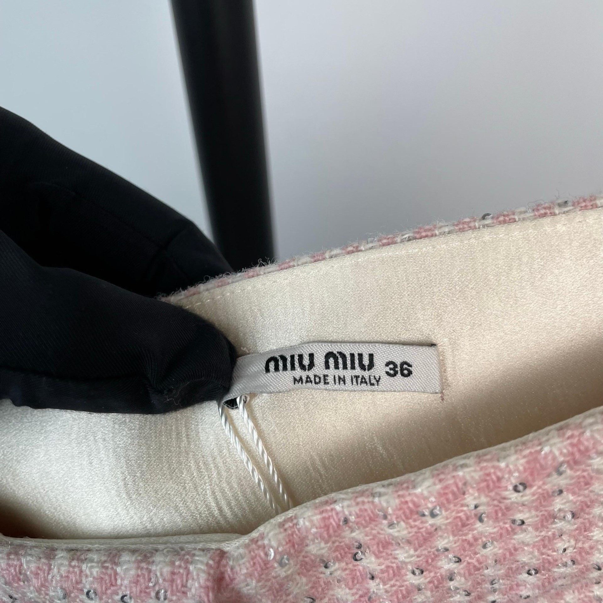 Miu Miu Miu Miu Pink Skirt 36 Women Size 36" / US 14 / IT 50 - 6 Thumbnail