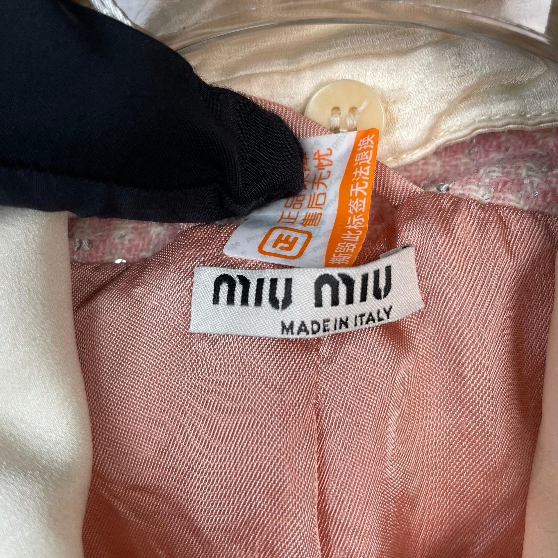 Miu Miu Miu Miu Pink Jacket 36 Women Size S / US 4 / IT 40 - 6 Thumbnail
