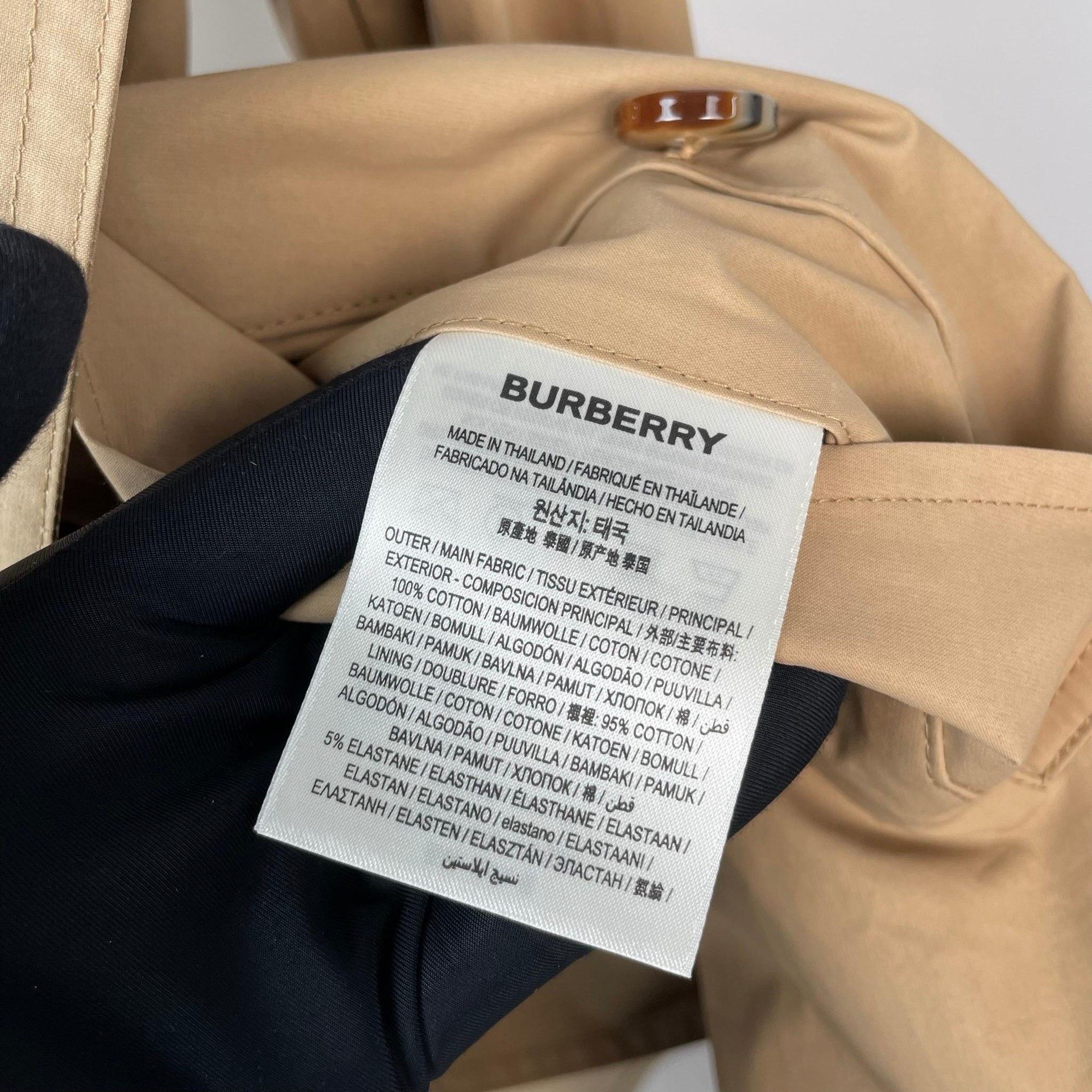 Burberry Burberry Beige Coat 38 Women Size S / US 4 / IT 40 - 8 Thumbnail