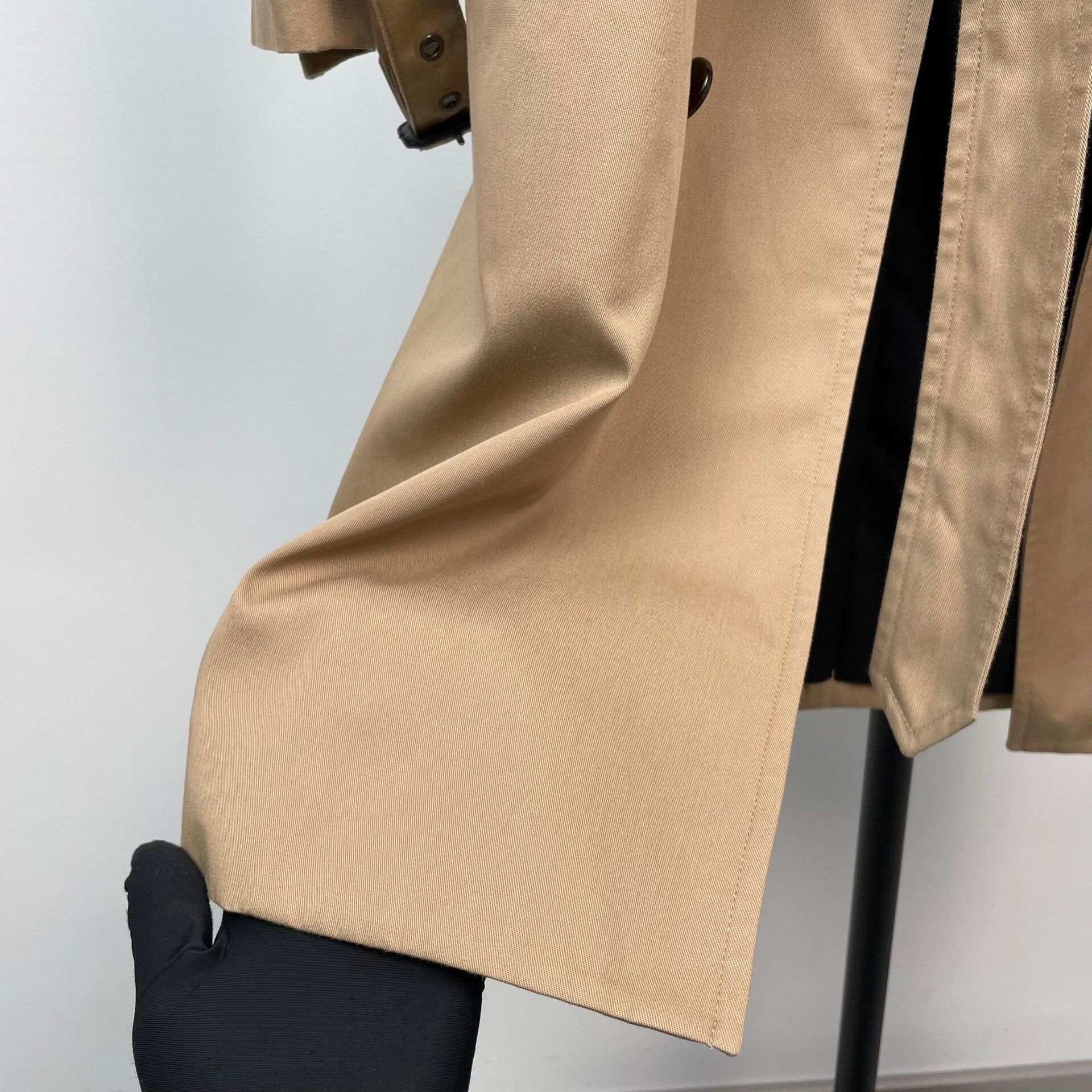 Saint Laurent Paris Saint Laurent Paris Beige Coat 38 Women Size S / US 4 / IT 40 - 4 Thumbnail