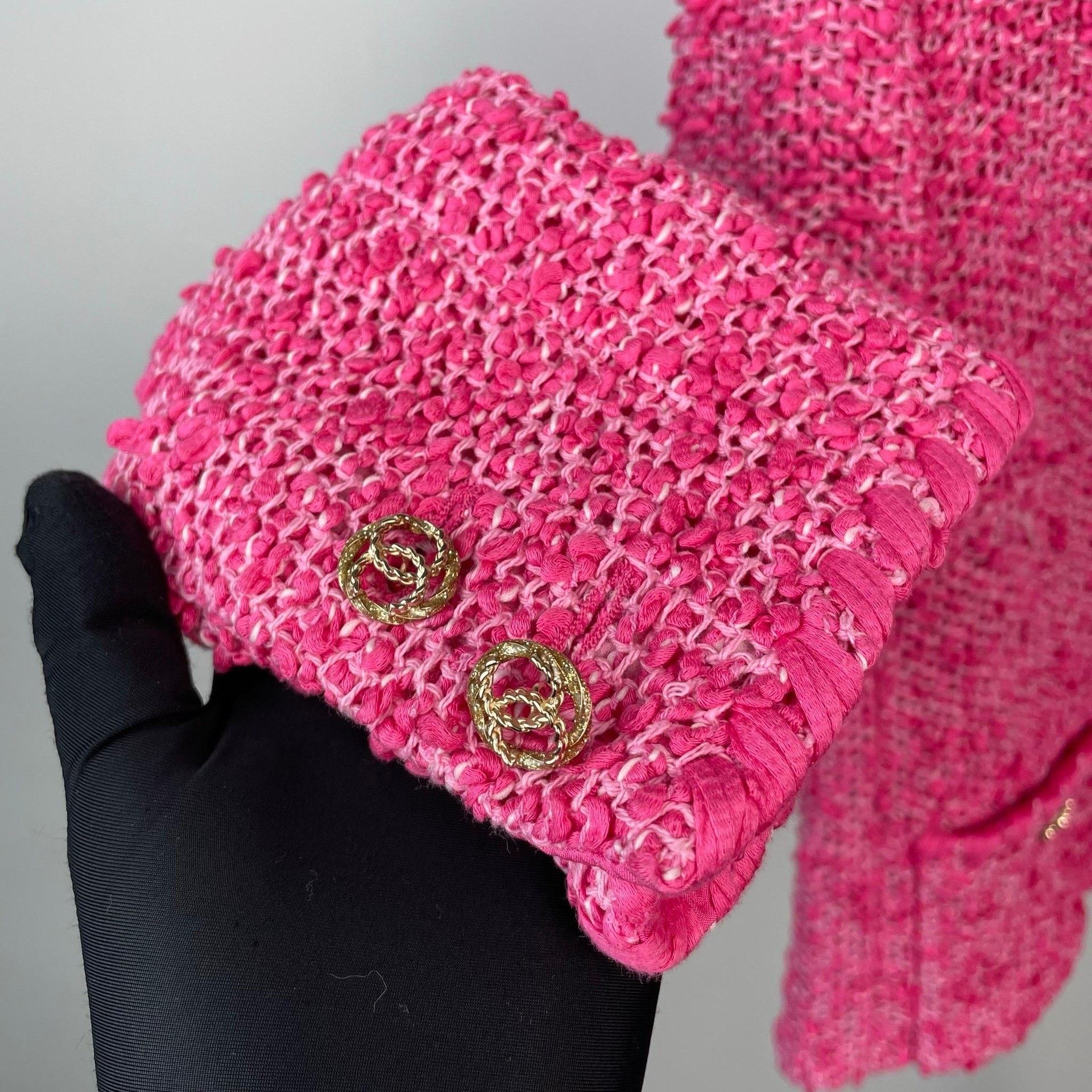 Chanel Chanel Pink Sweater 38 Women Size S / US 4 / IT 40 - 8 Thumbnail