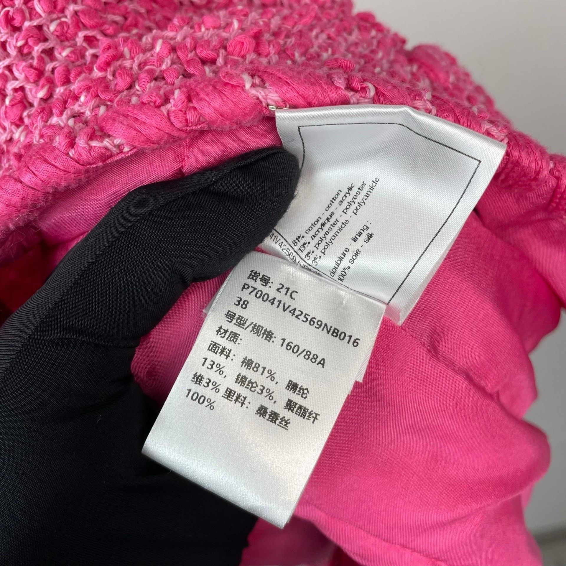Chanel Chanel Pink Sweater 38 Women Size S / US 4 / IT 40 - 5 Thumbnail