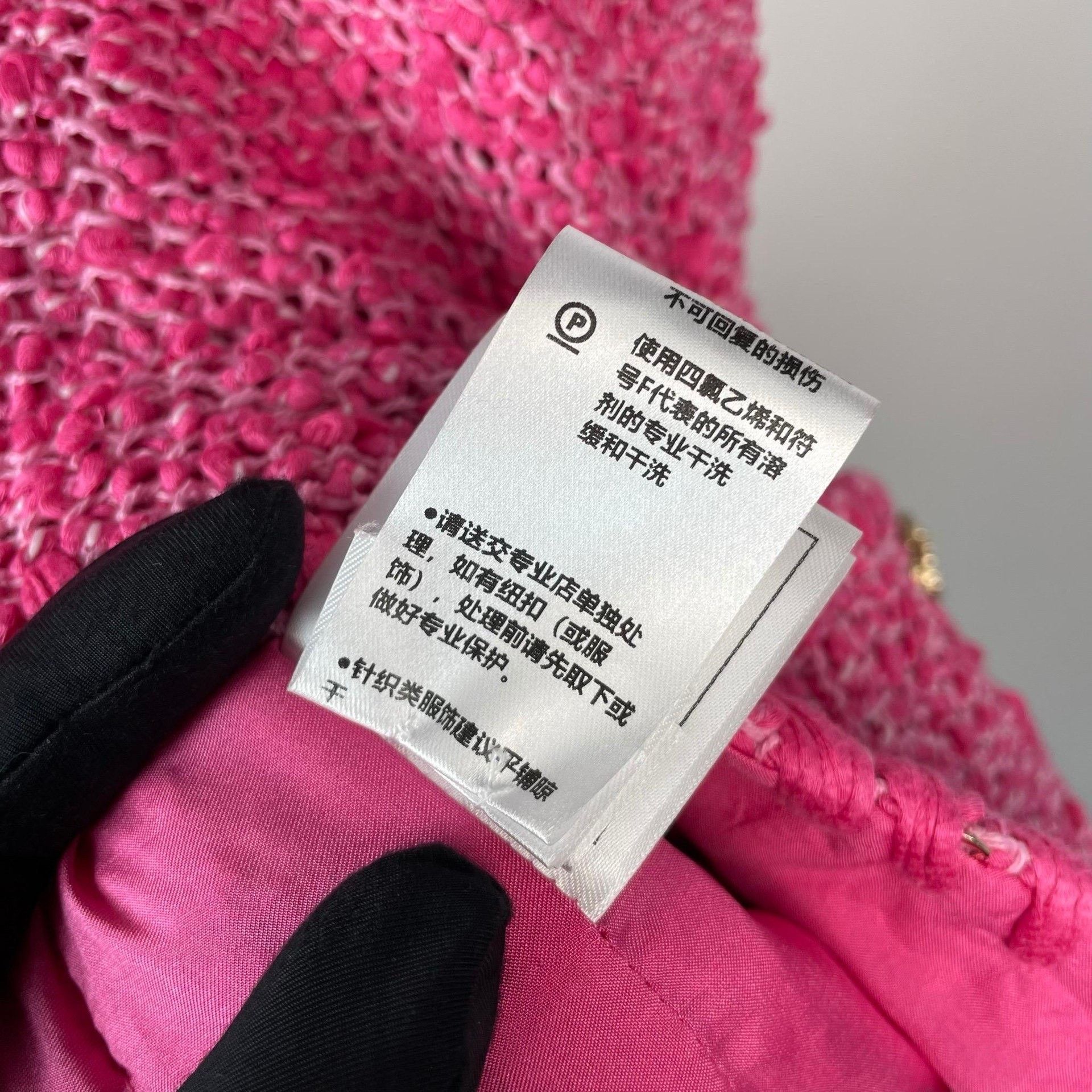 Chanel Chanel Pink Sweater 38 Women Size S / US 4 / IT 40 - 7 Thumbnail