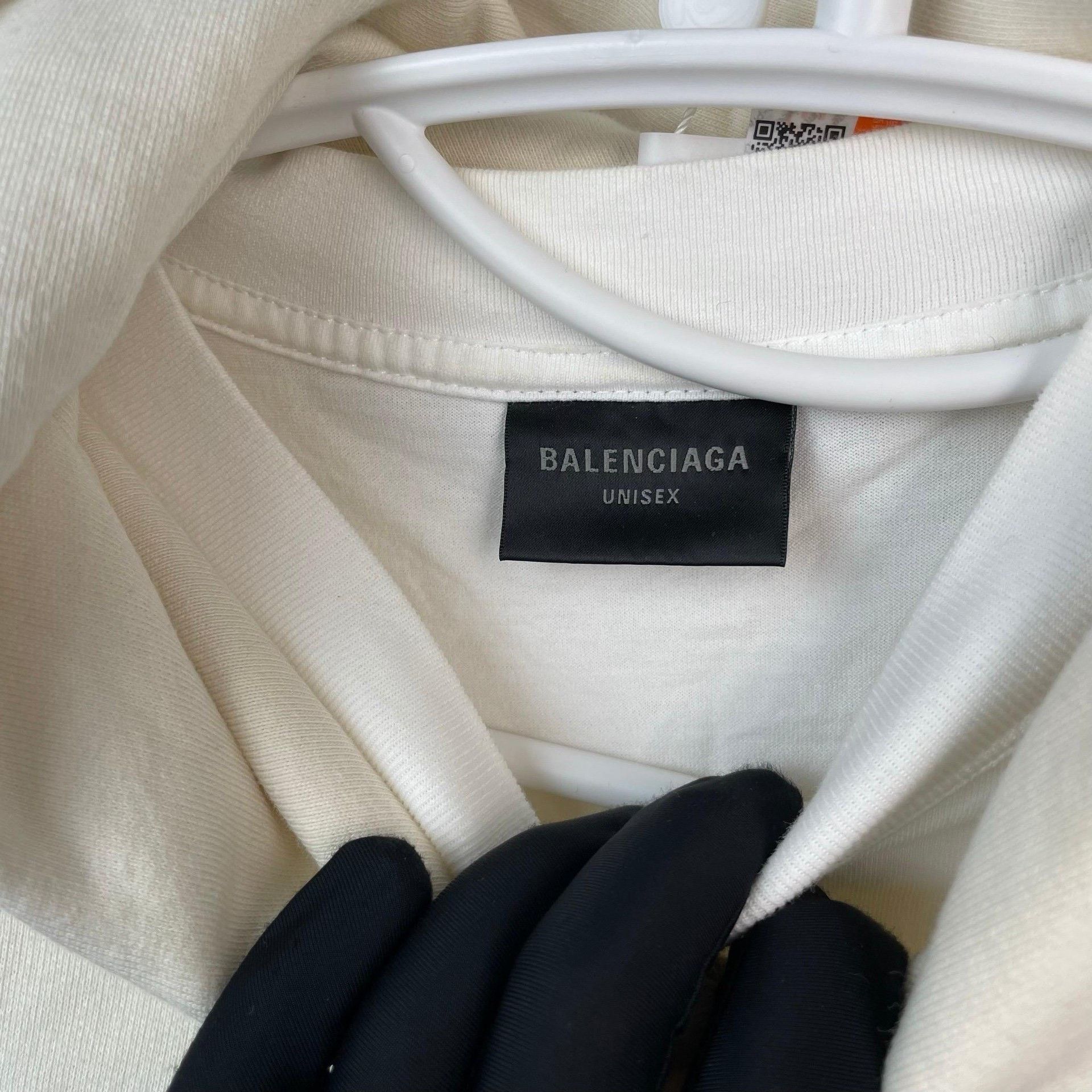 Balenciaga Balenciaga White Hoodie L Men Size US L / EU 52-54 / 3 - 4 Thumbnail