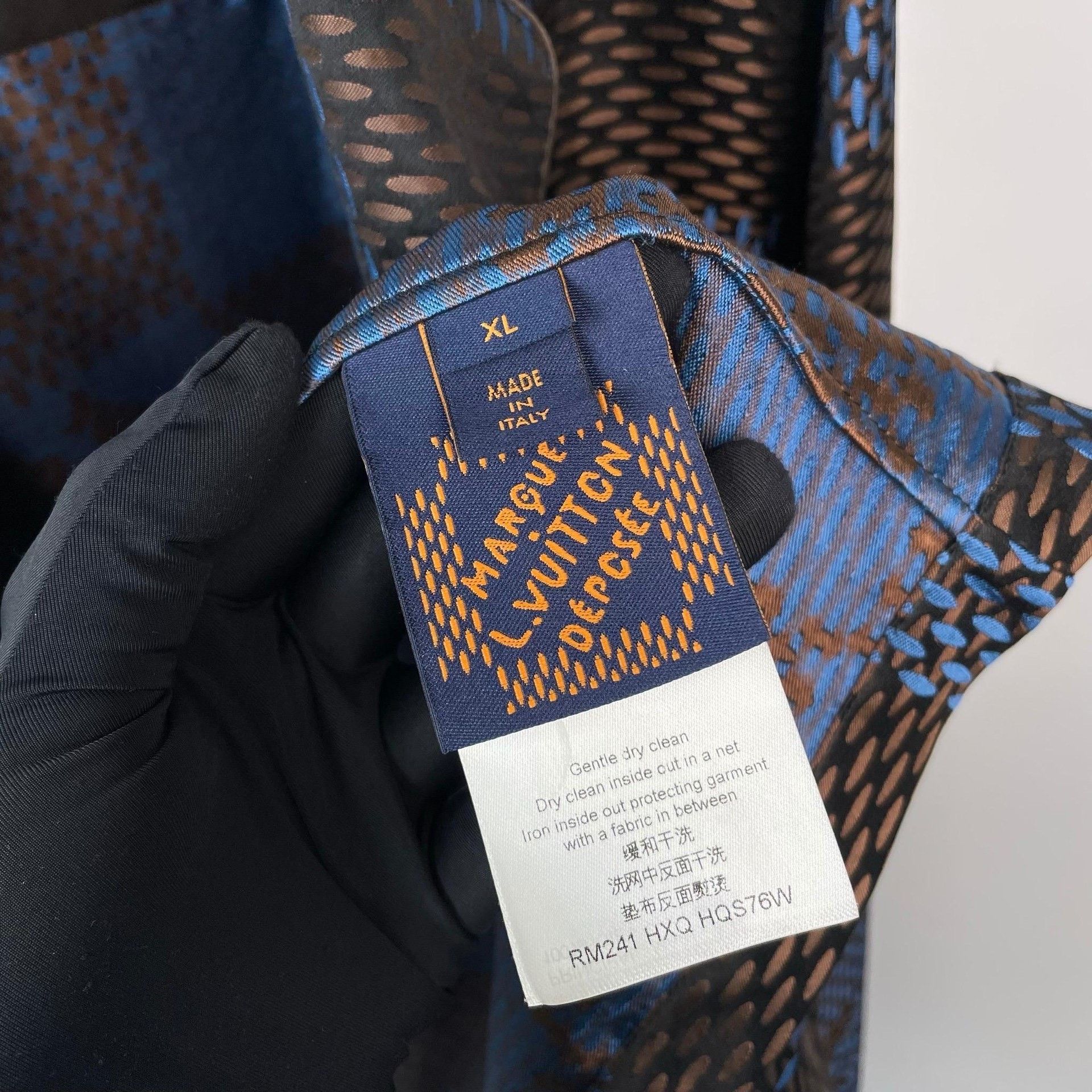 Louis Vuitton Louis Vuitton Blue Shirt XL Men Size US XL / EU 56 / 4 - 6 Thumbnail