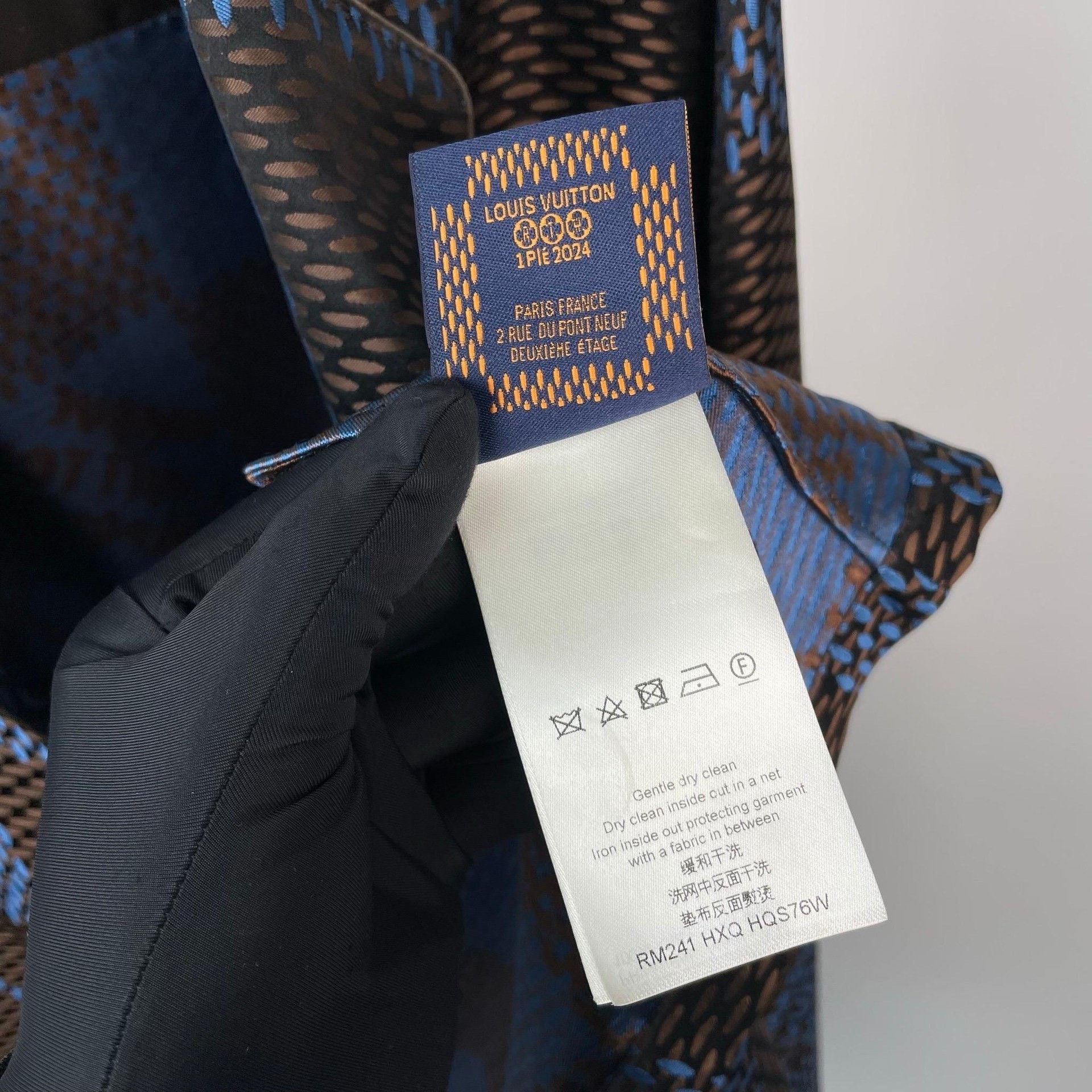 Louis Vuitton Louis Vuitton Blue Shirt XL Men Size US XL / EU 56 / 4 - 7 Thumbnail