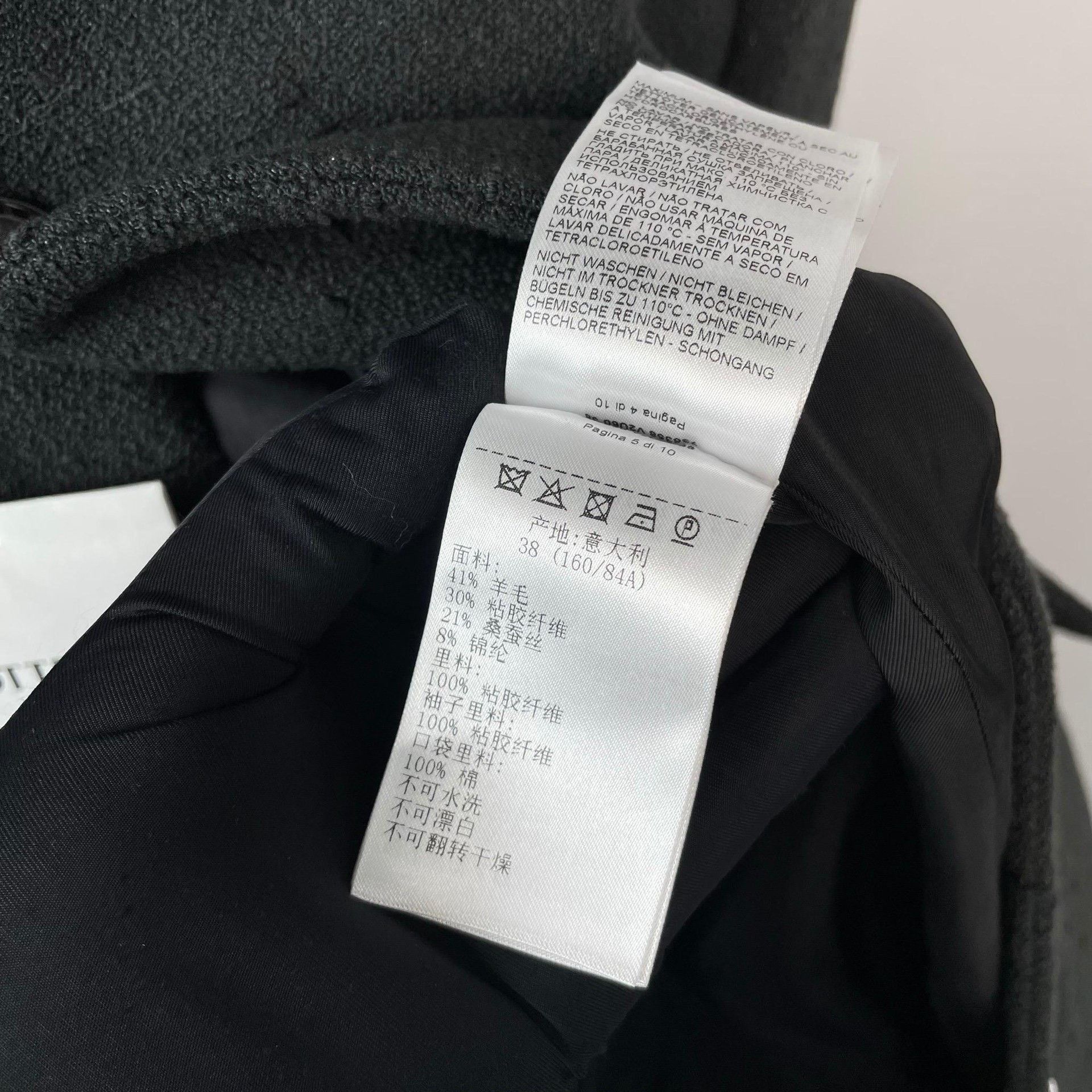 Bottega Veneta Bottega Veneta Gray Jacket 38 Women Size S / US 4 / IT 40 - 8 Thumbnail