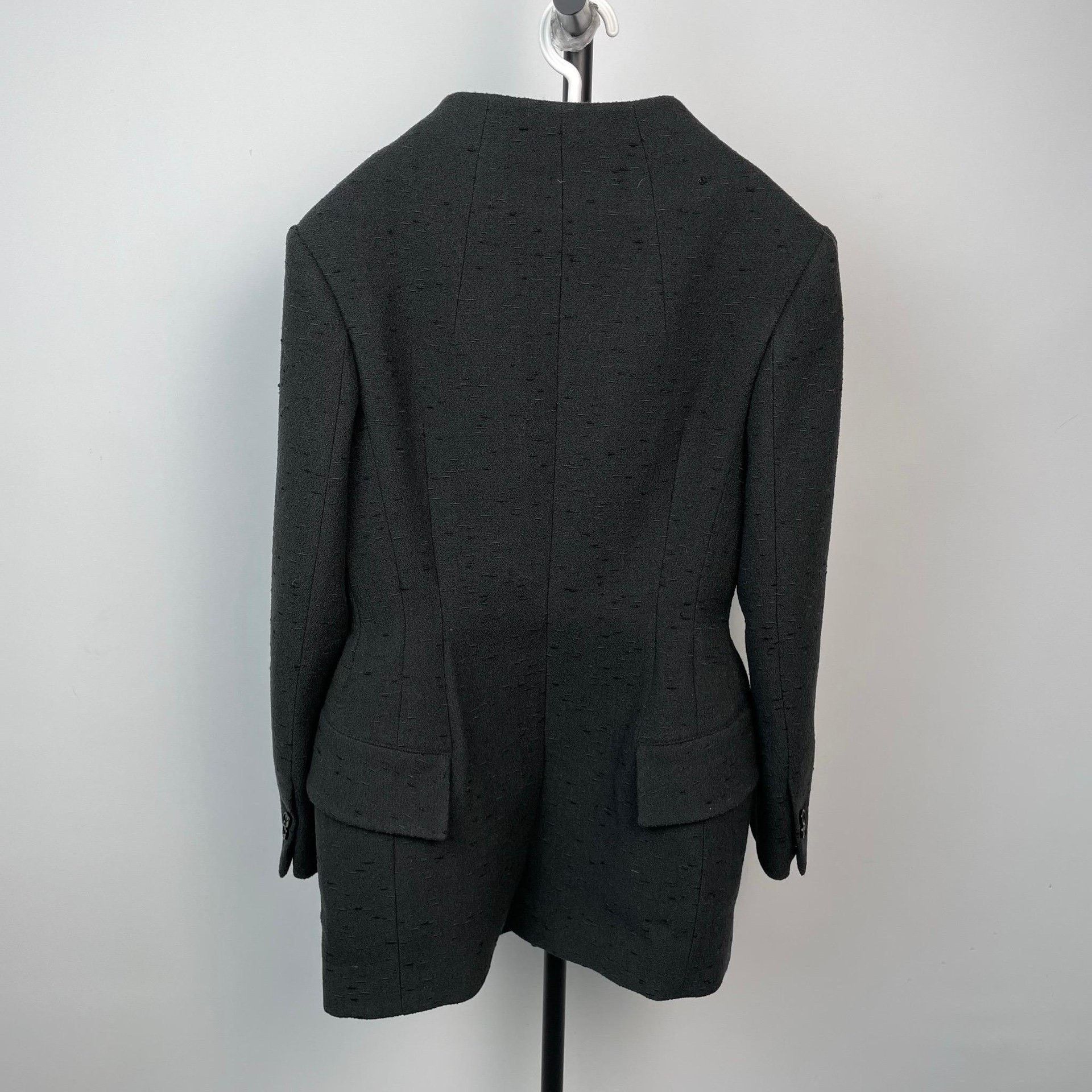 Bottega Veneta Bottega Veneta Gray Jacket 38 Women Size S / US 4 / IT 40 - 2 Thumbnail