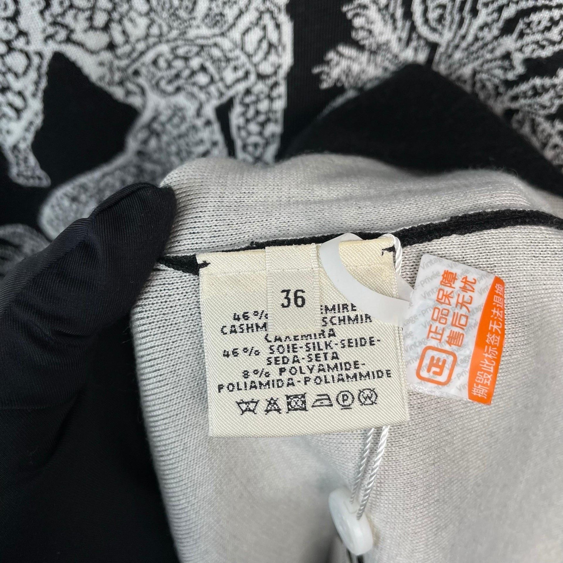 Hermes Hermes Black Sweater 36 Women Size S / US 4 / IT 40 - 8 Thumbnail