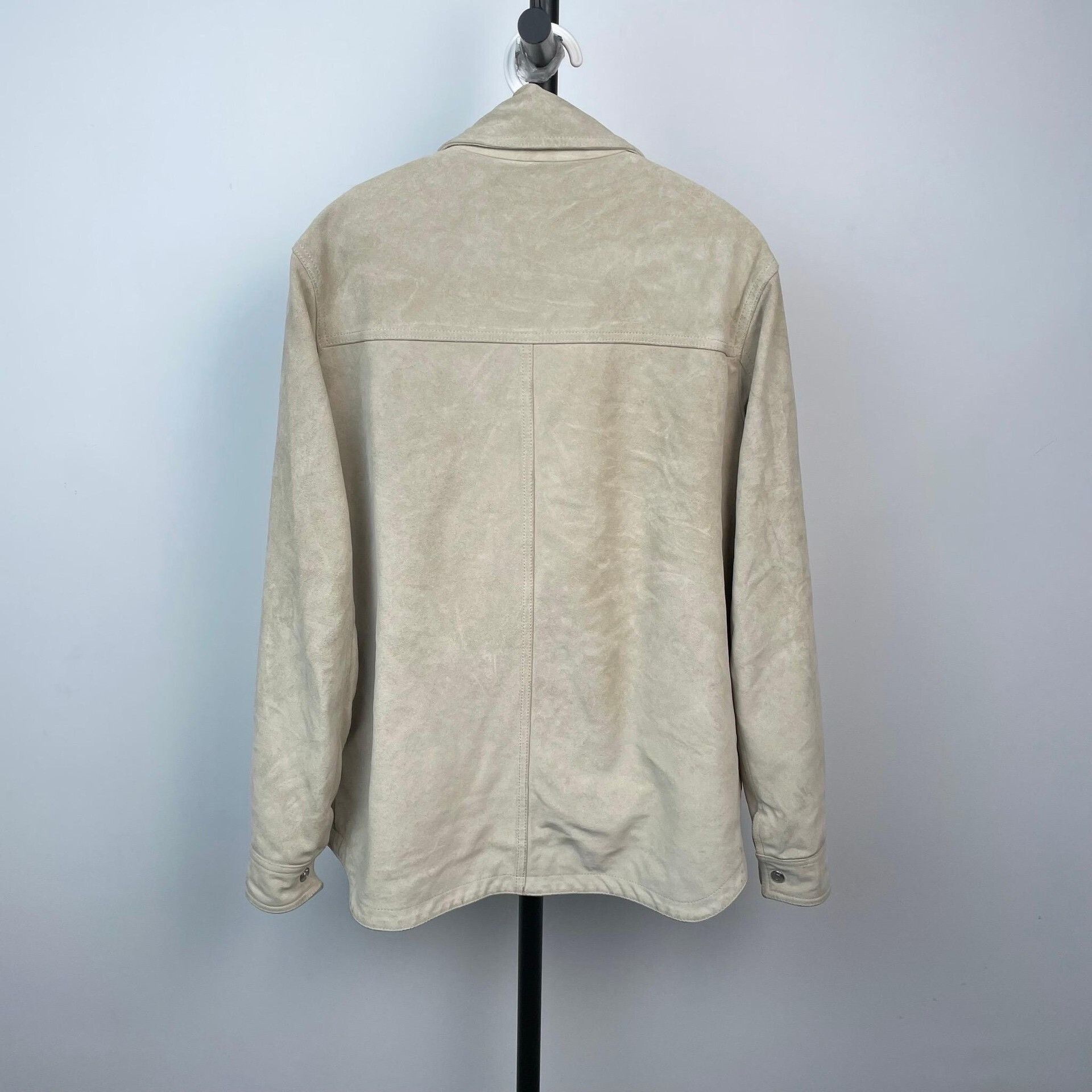 Dior Dior Suede Beige Leather Jacket 24 Men Size US XS / EU 42 / 0 - 2 Thumbnail