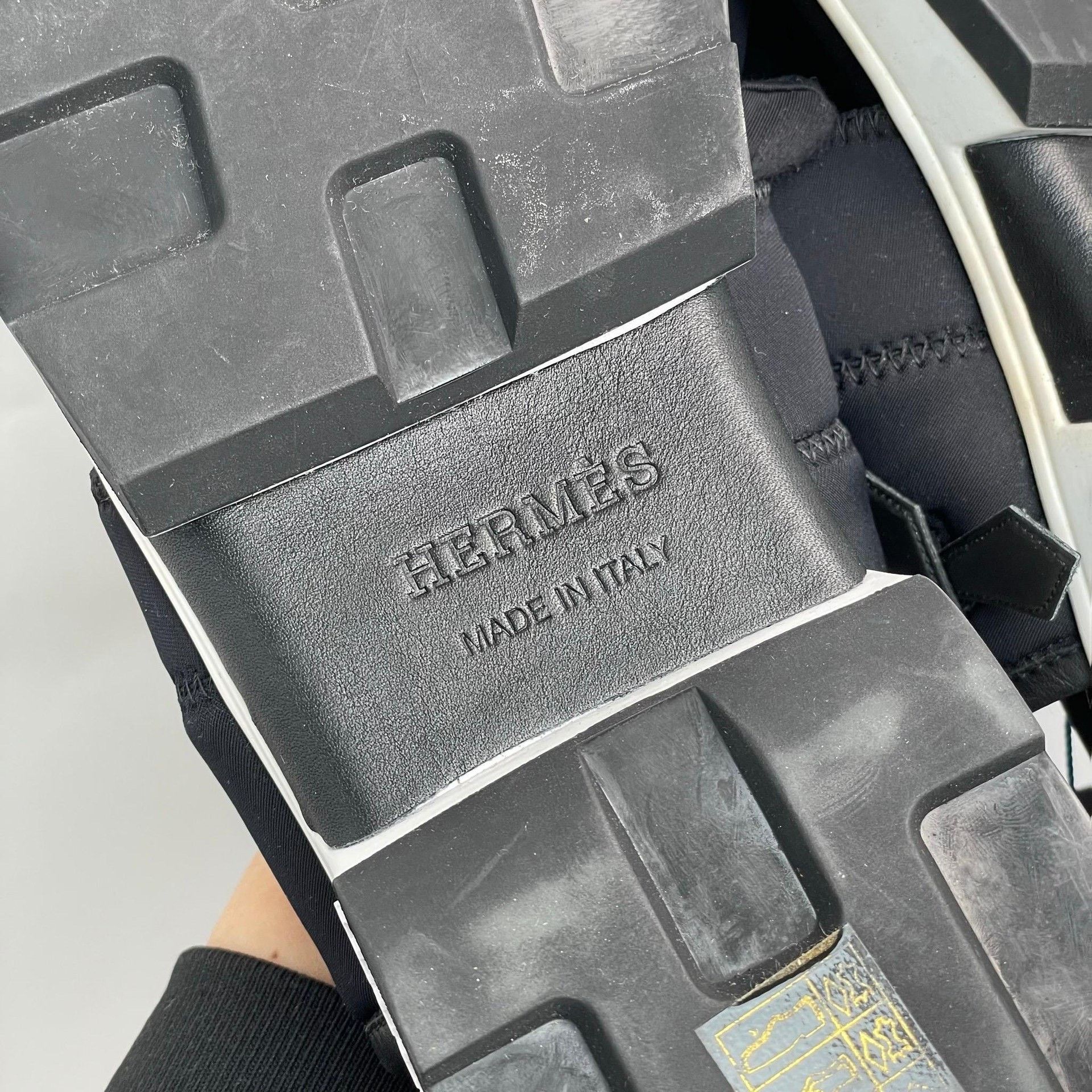 Hermes Hermes Cotton Black Sandals 41 Men Size US 8.5 / EU 41-42 - 8 Thumbnail