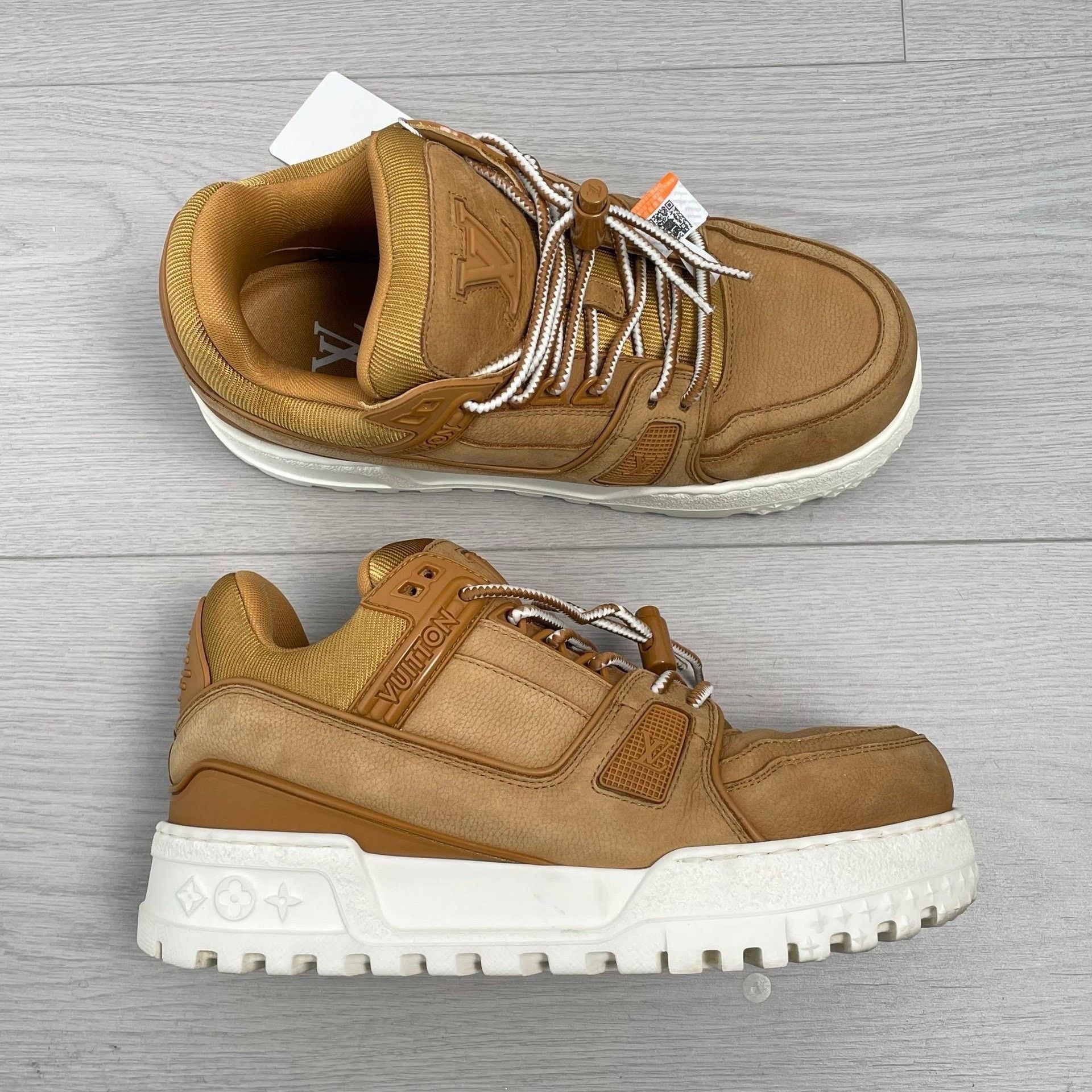 Louis Vuitton Louis Vuitton Brown Lowtop Sneakers 24 Men Size US 10 / EU 43 - 2 Thumbnail