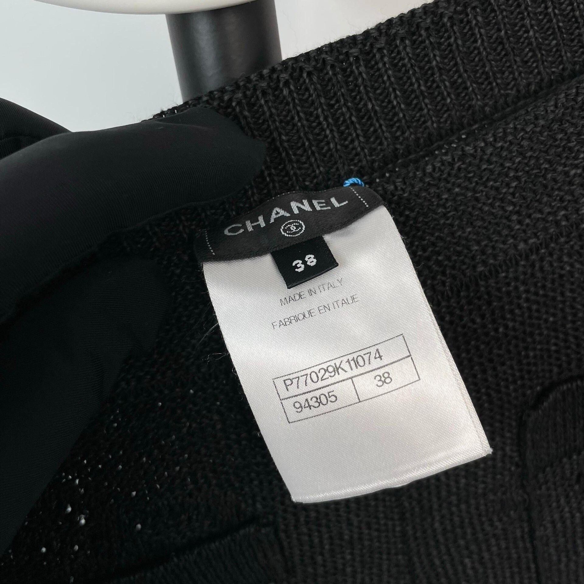 Chanel Chanel Black Pants 24 Women Size 24" / US 00 / IT 34 - 4 Thumbnail