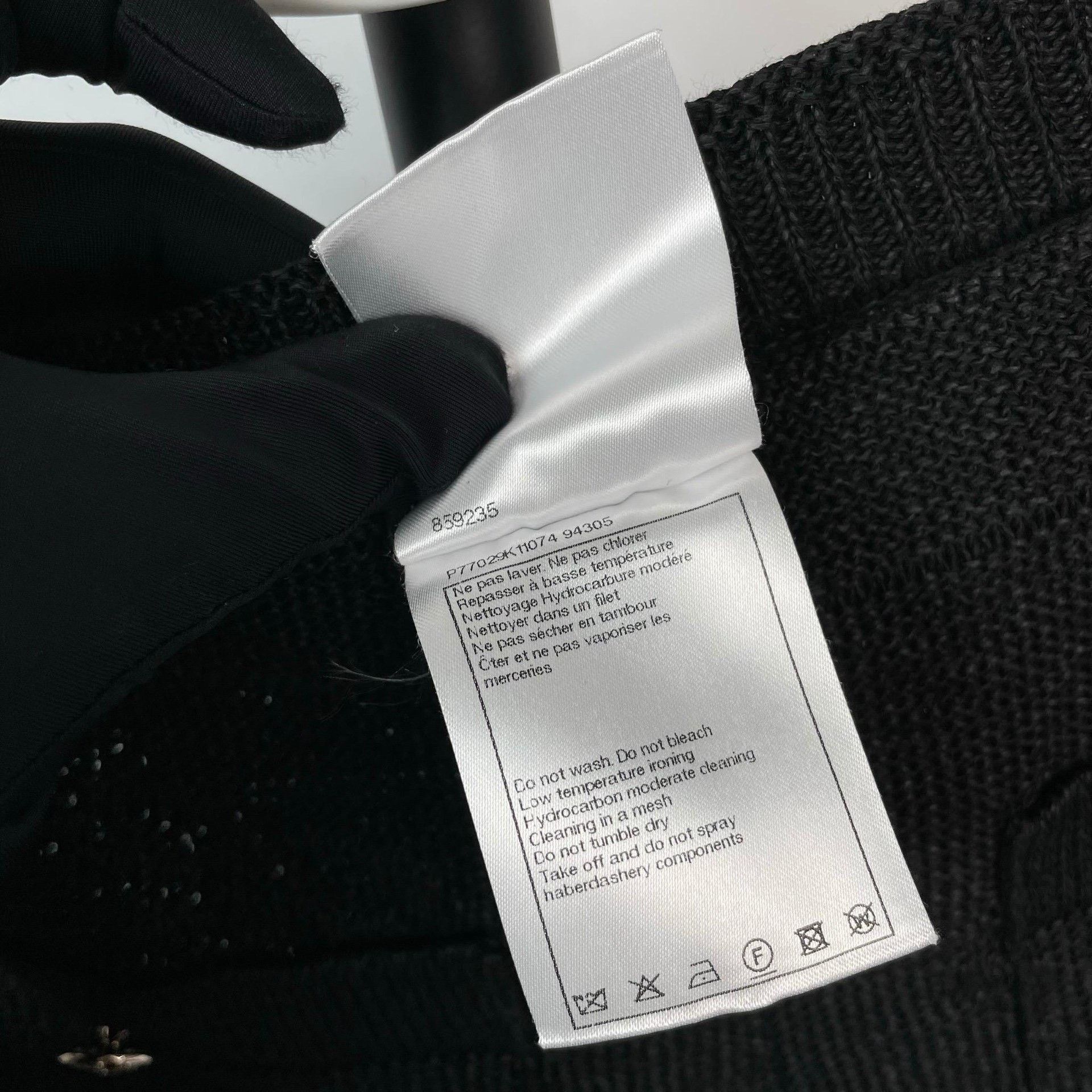 Chanel Chanel Black Pants 24 Women Size 24" / US 00 / IT 34 - 5 Thumbnail