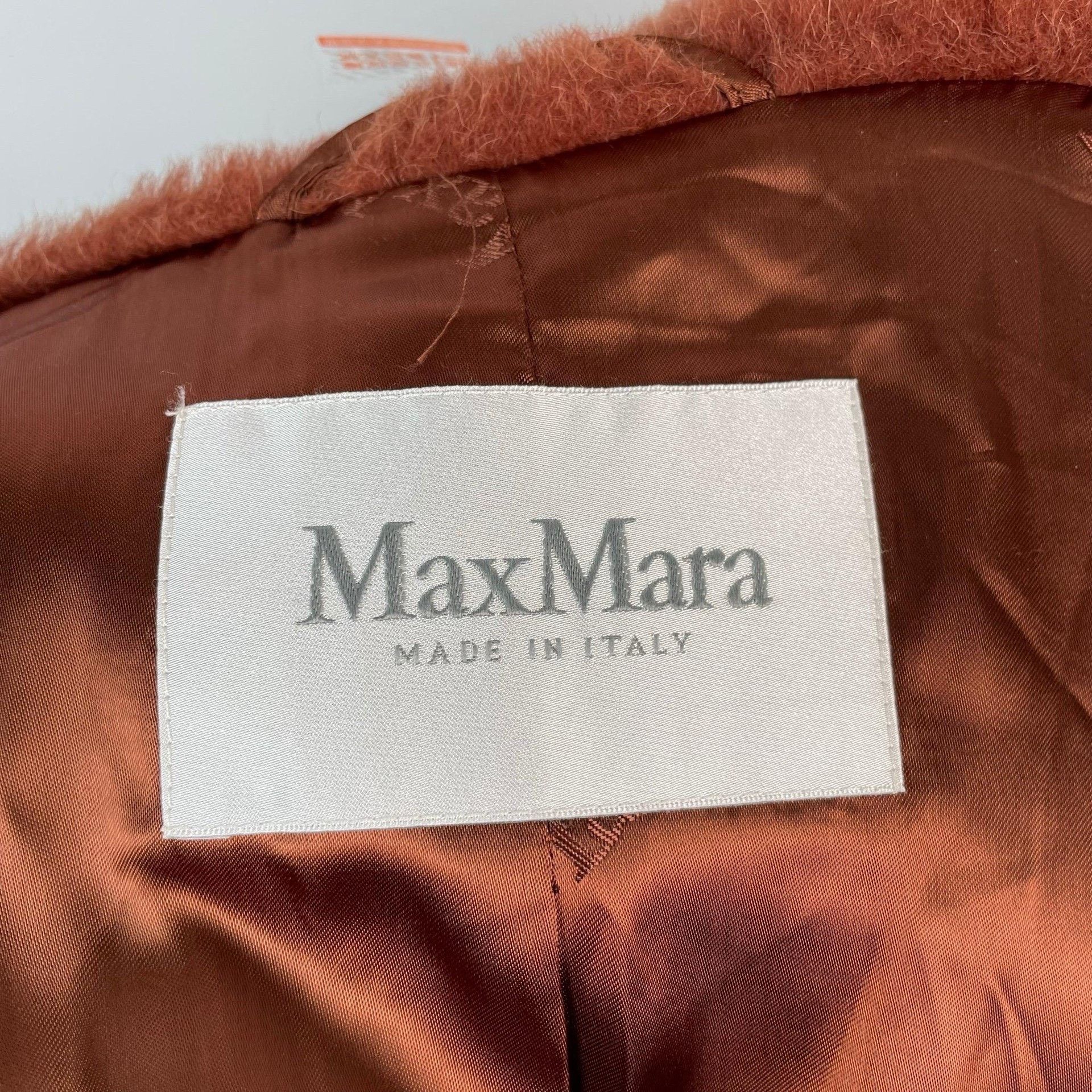 Max Mara Max Mara Long Brown Coat S Women Size S / US 4 / IT 40 - 8 Thumbnail