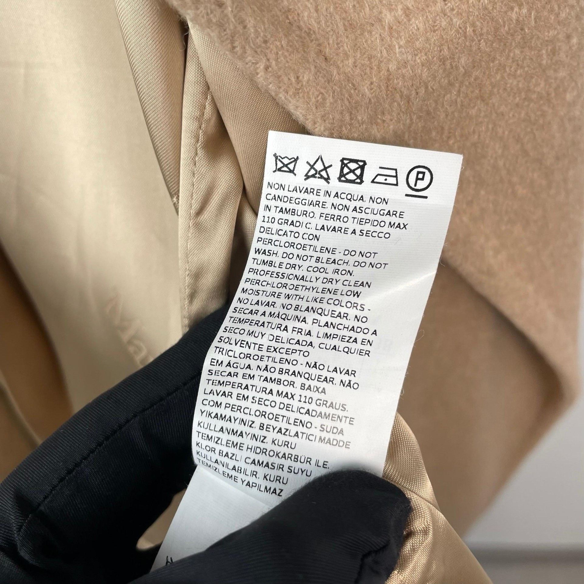 Max Mara Max Mara Long Beige Coat 38 Women Size S / US 4 / IT 40 - 9 Thumbnail