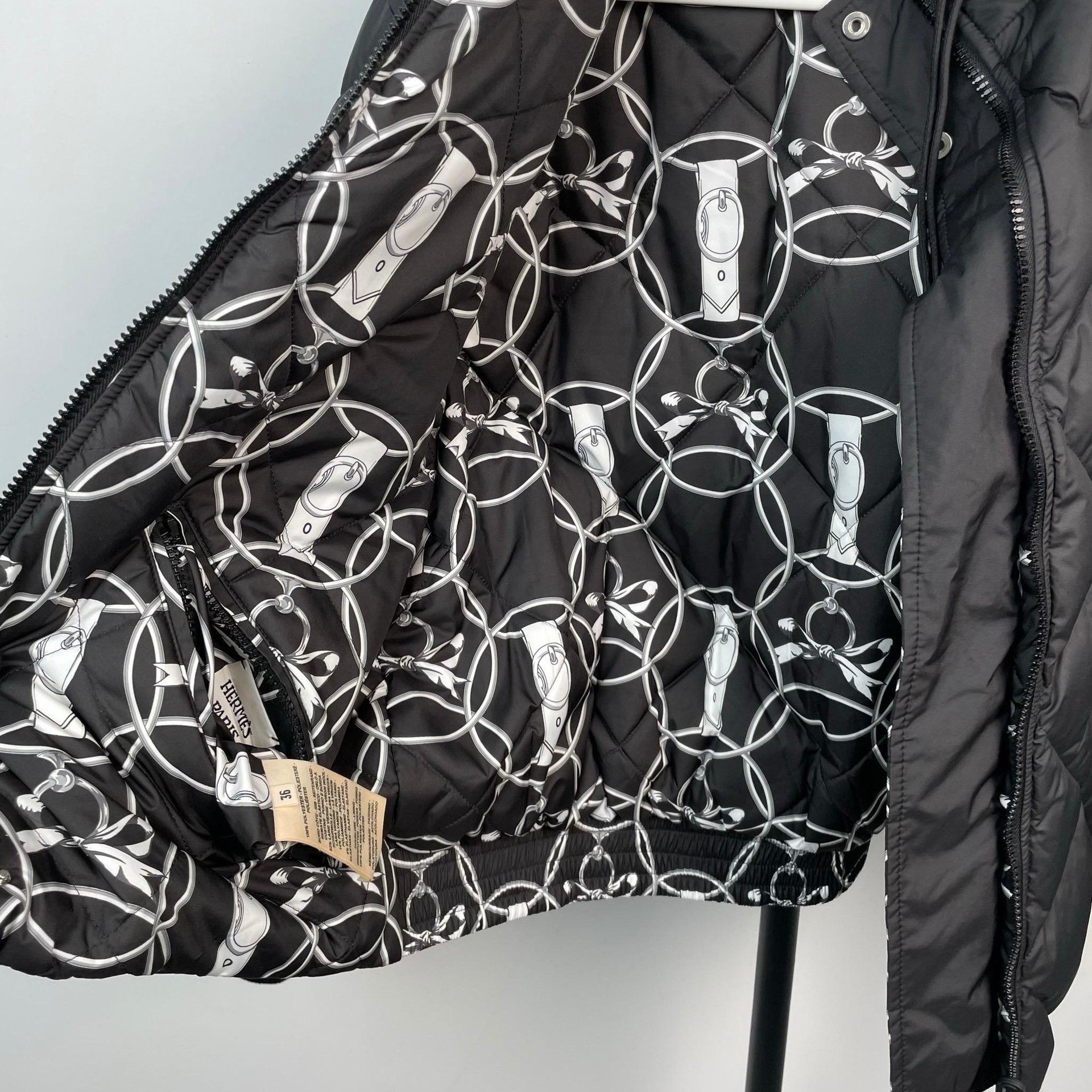 Hermes Hermes Black Heavy Coat M Men Size US M / EU 48-50 / 2 - 2 Thumbnail